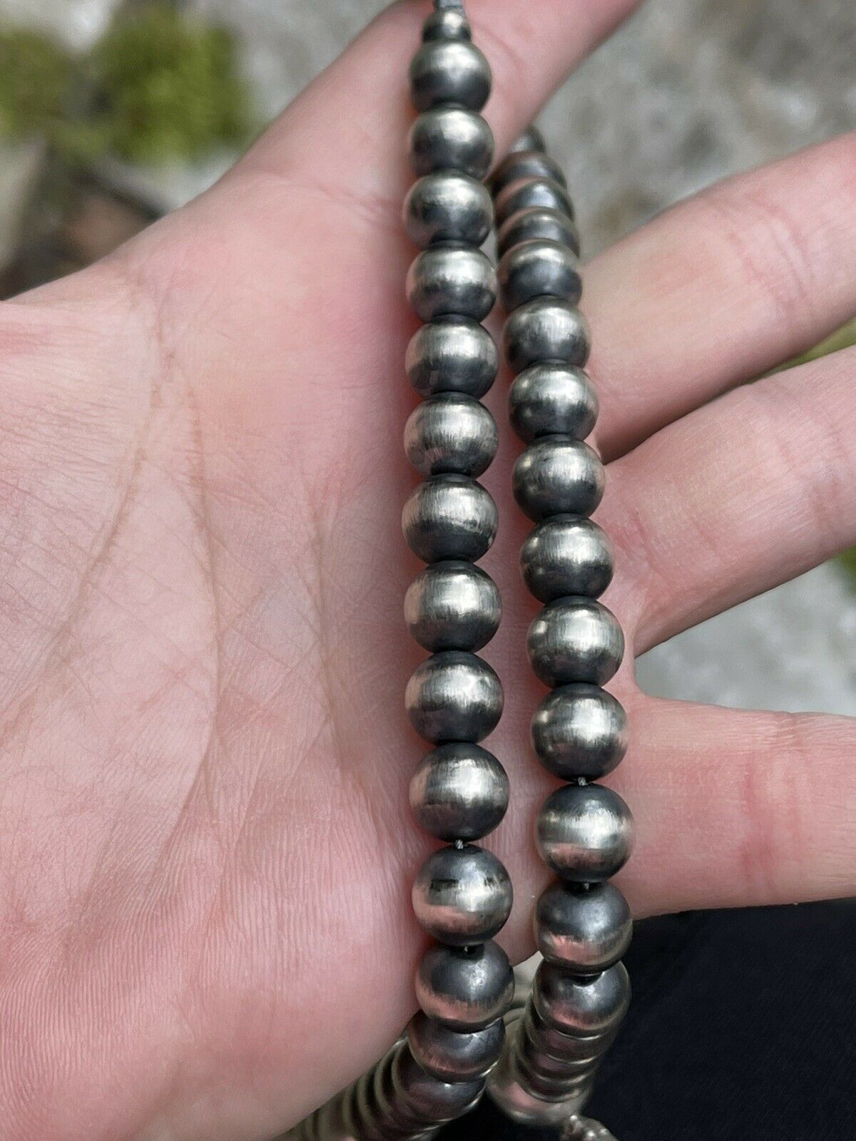 Handcrafted Stunning Golden Hill Turquoise Necklace By Kee J Signed