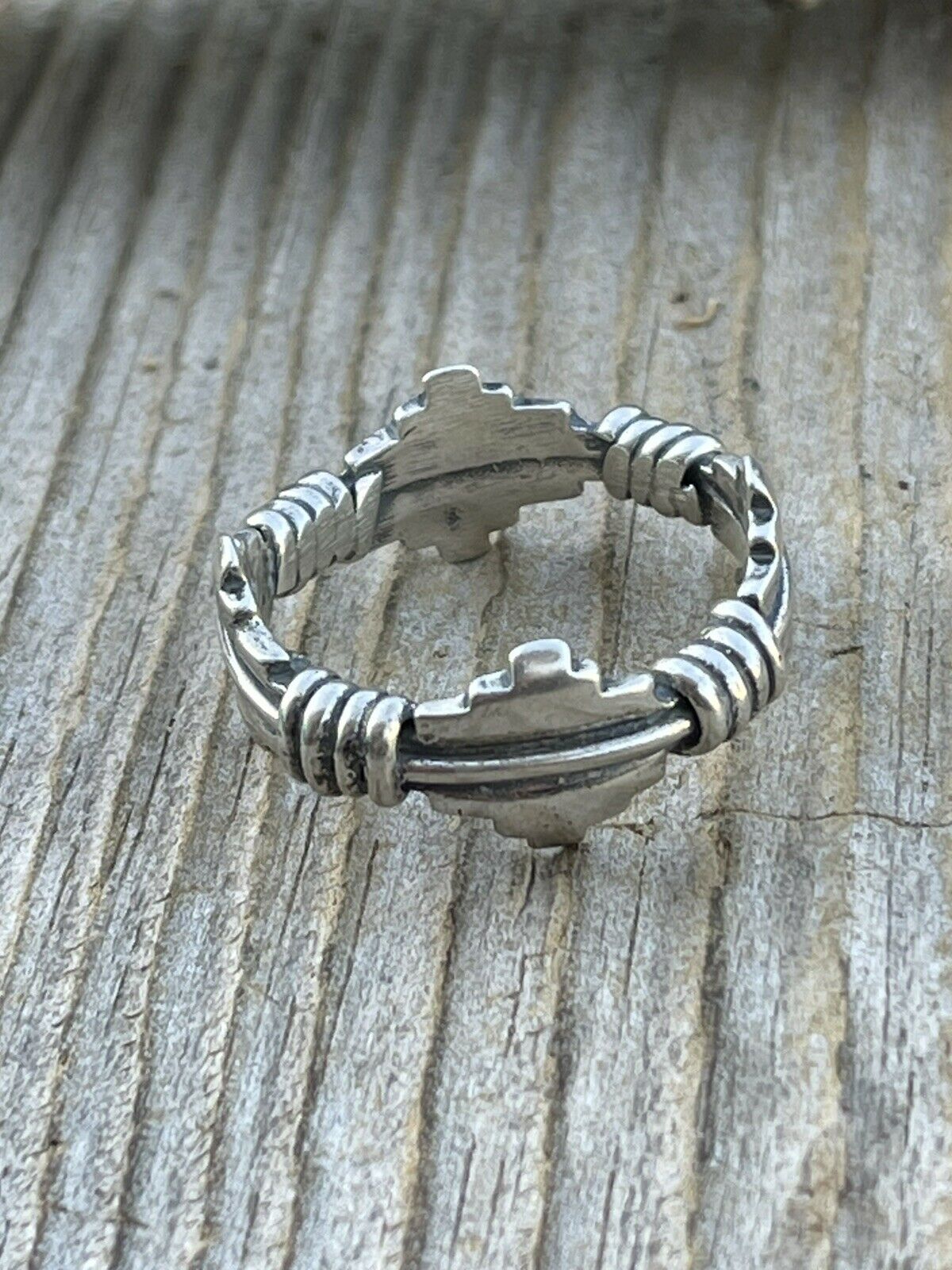Handcrafted Sterling Silver Traditional Southwest Ring