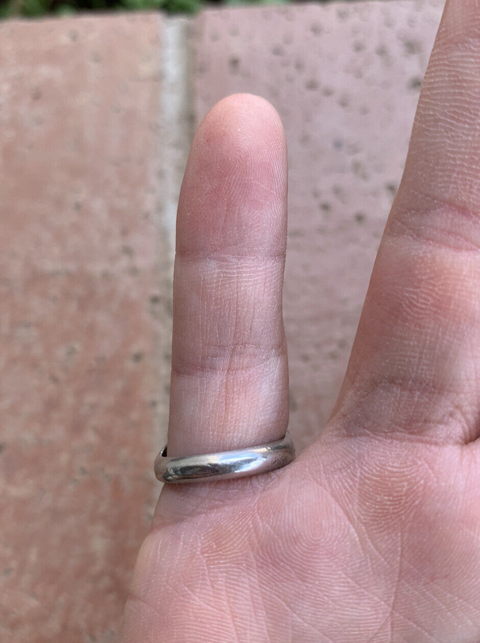 Handcrafted Kingmen Turquoise & Sterling Silver Wave Ring