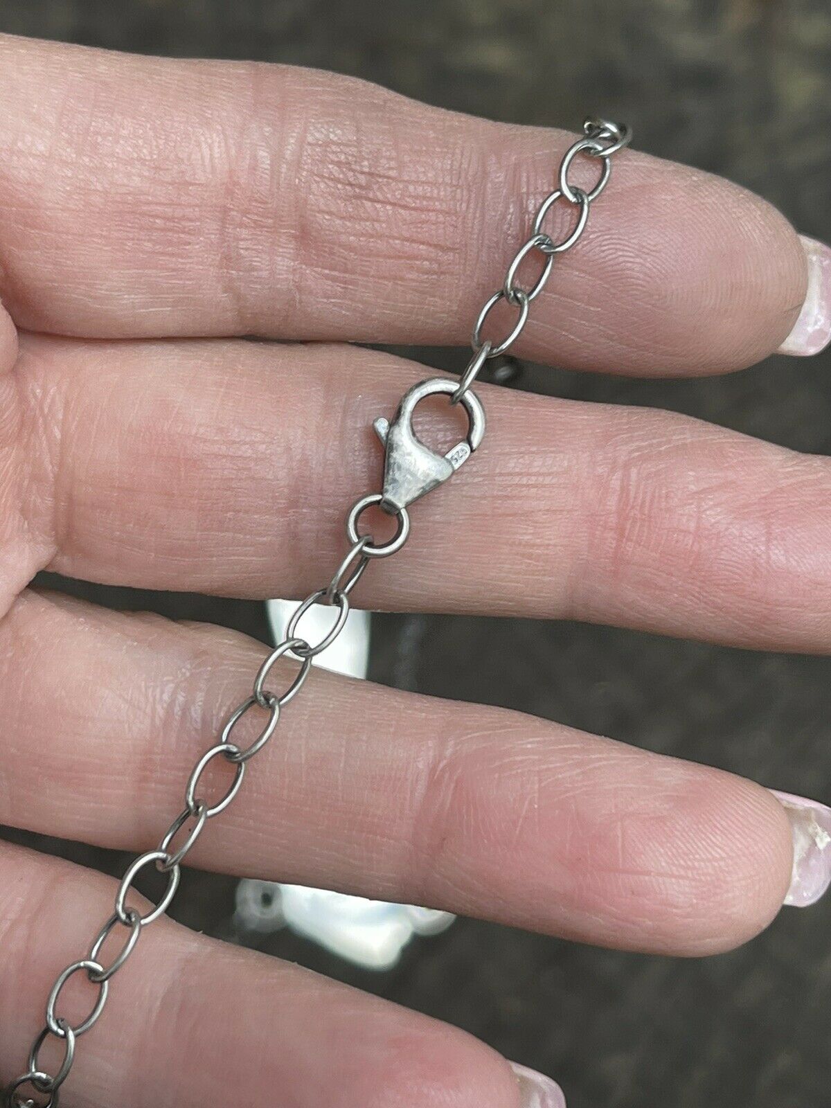 Handcrafted Sterling Silver Indian Chief Royston Turquoise Drop Necklace