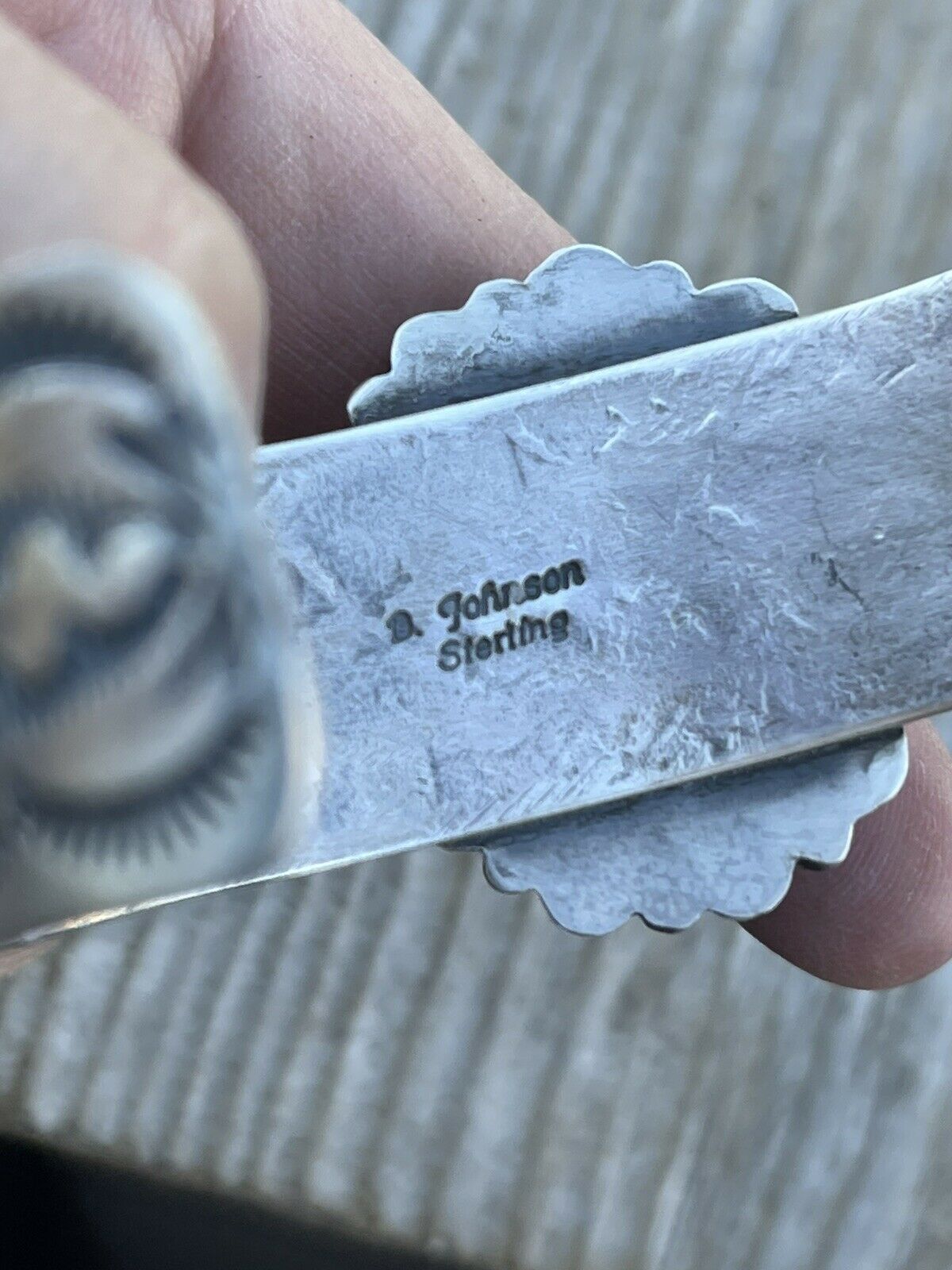 Handcrafted Sterling Kingman Web Turquoise & Red Coral Taos Bracelet Cuff by Bobby Johnson /