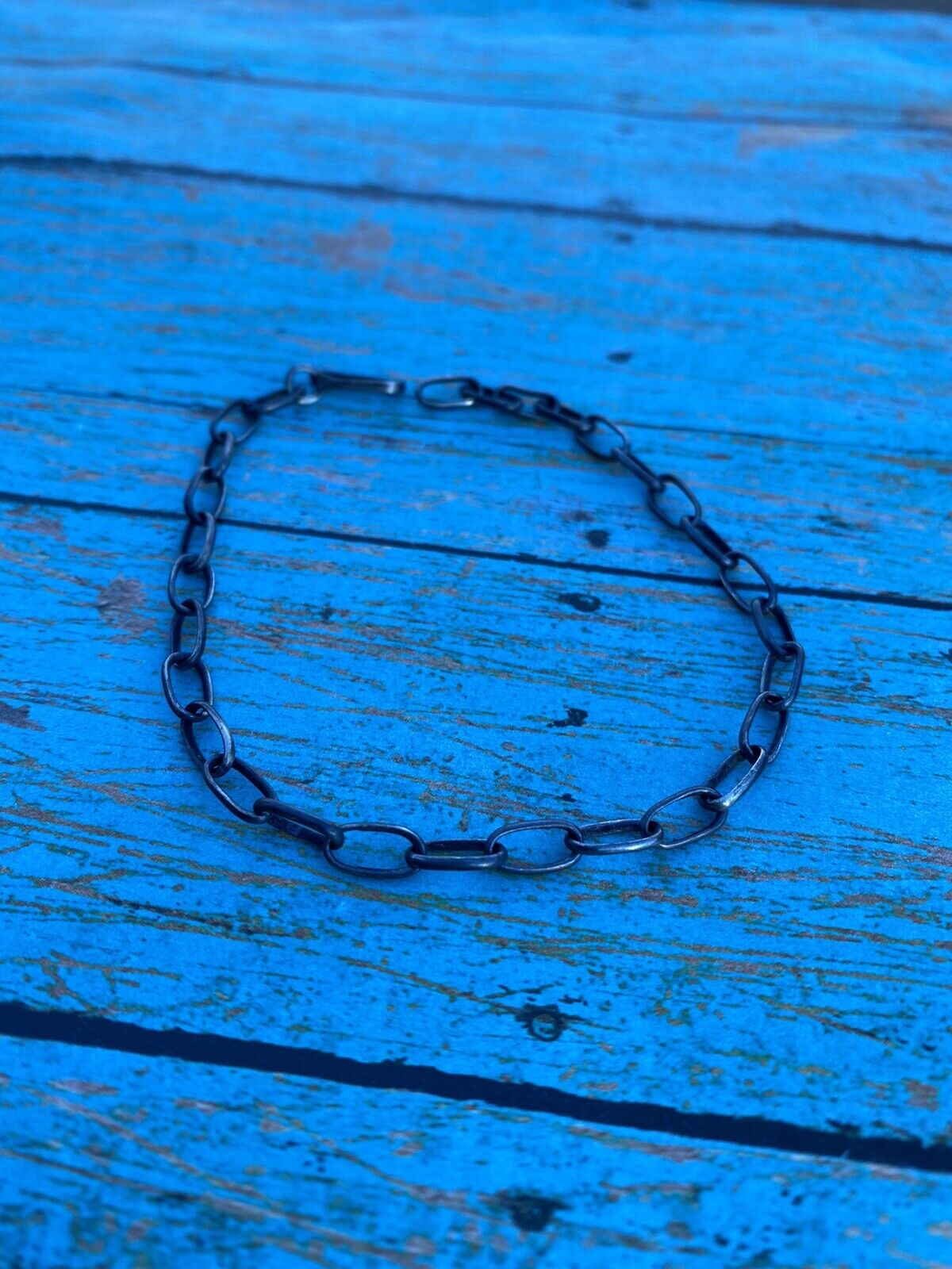 Handcrafted Sterling Silver Beautiful Handmade Chain Link Extender 8”