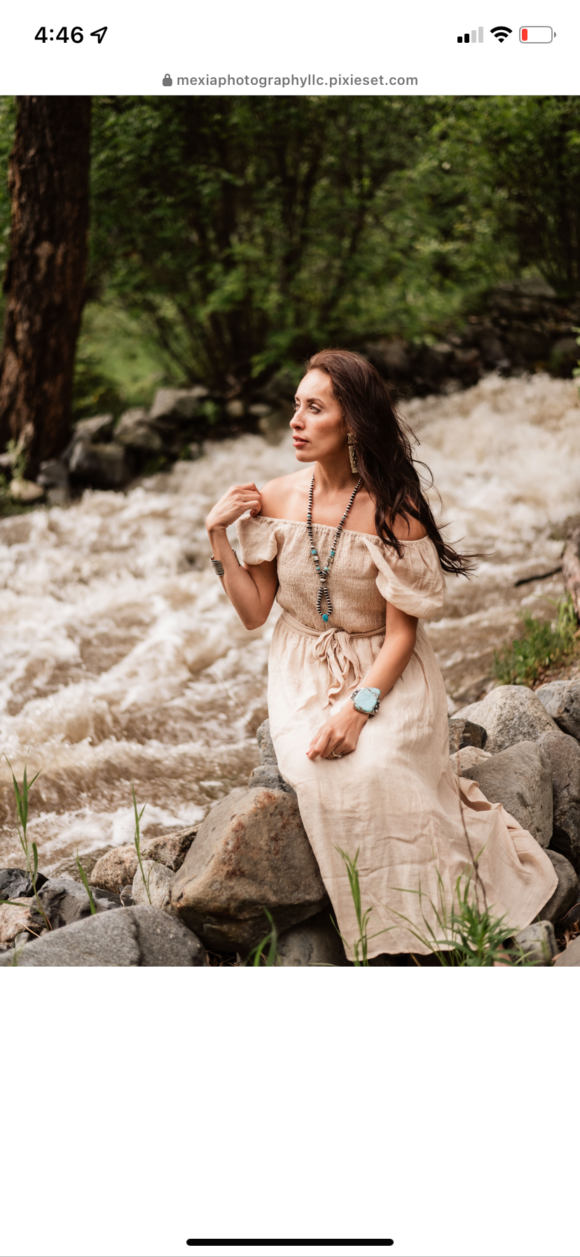 Handcrafted Turquoise & Sterling Silver Pearl Beaded Jacla Necklace