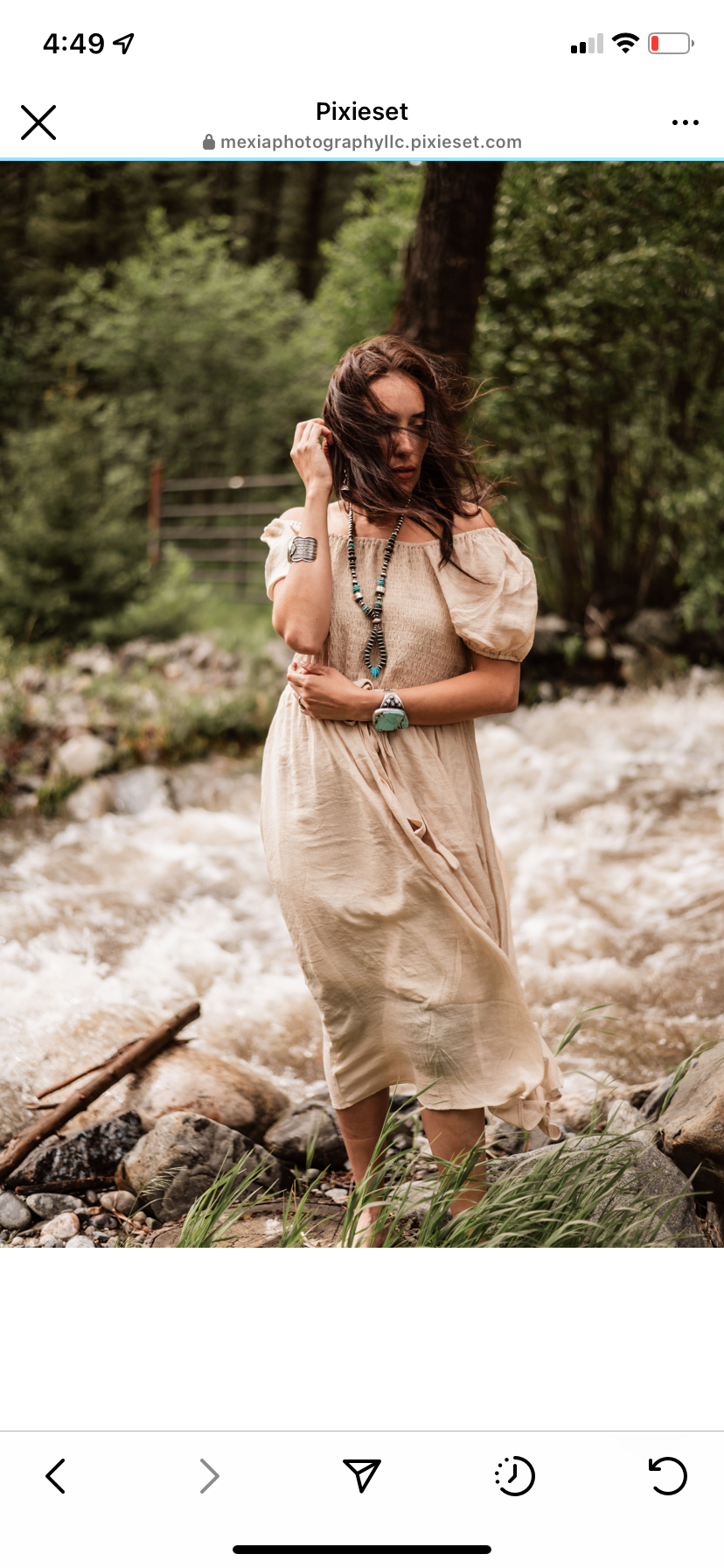 Handcrafted Turquoise & Sterling Silver Pearl Beaded Jacla Necklace