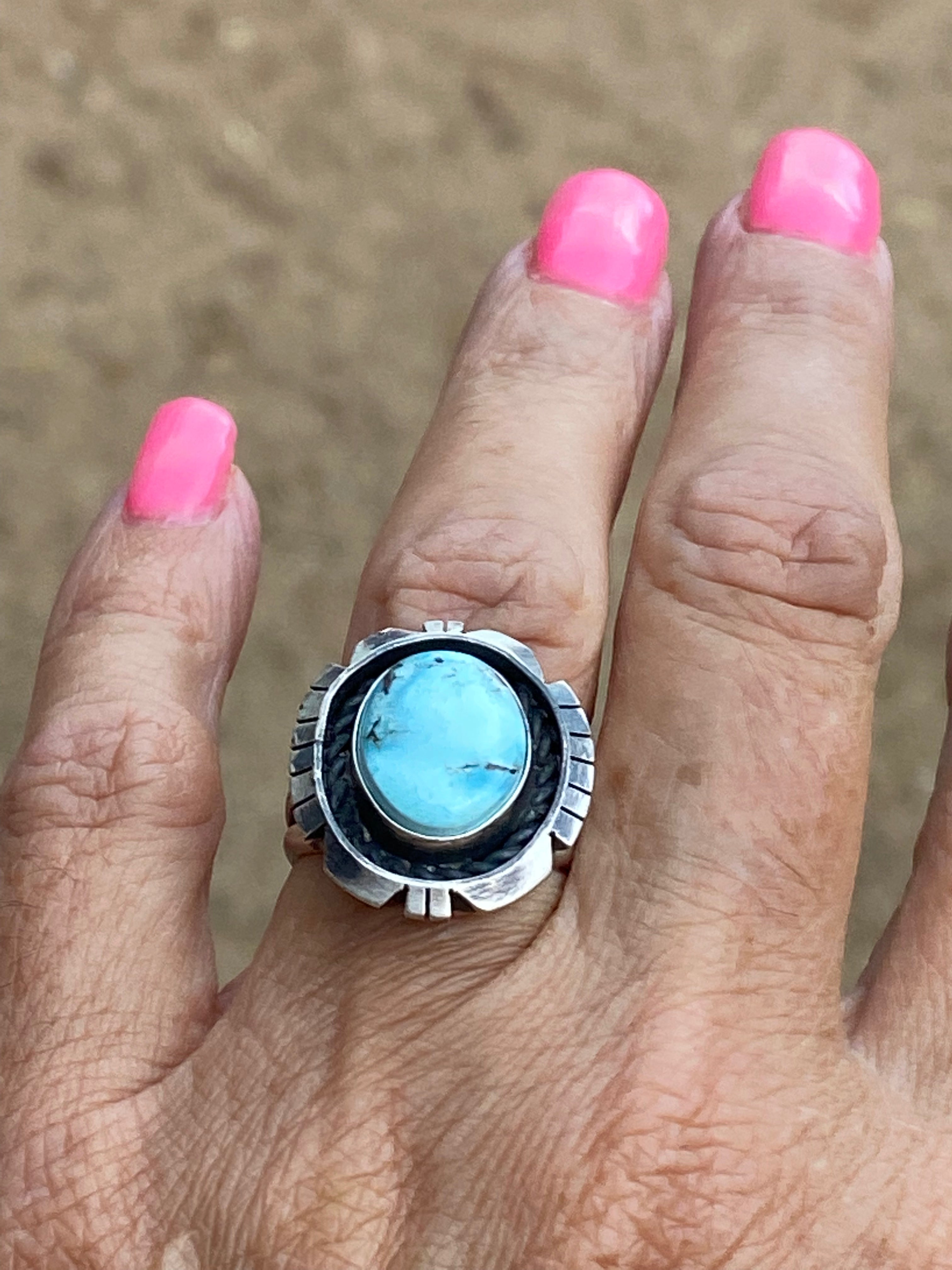 Handcrafted Golden Hills & Sterling Silver Rings