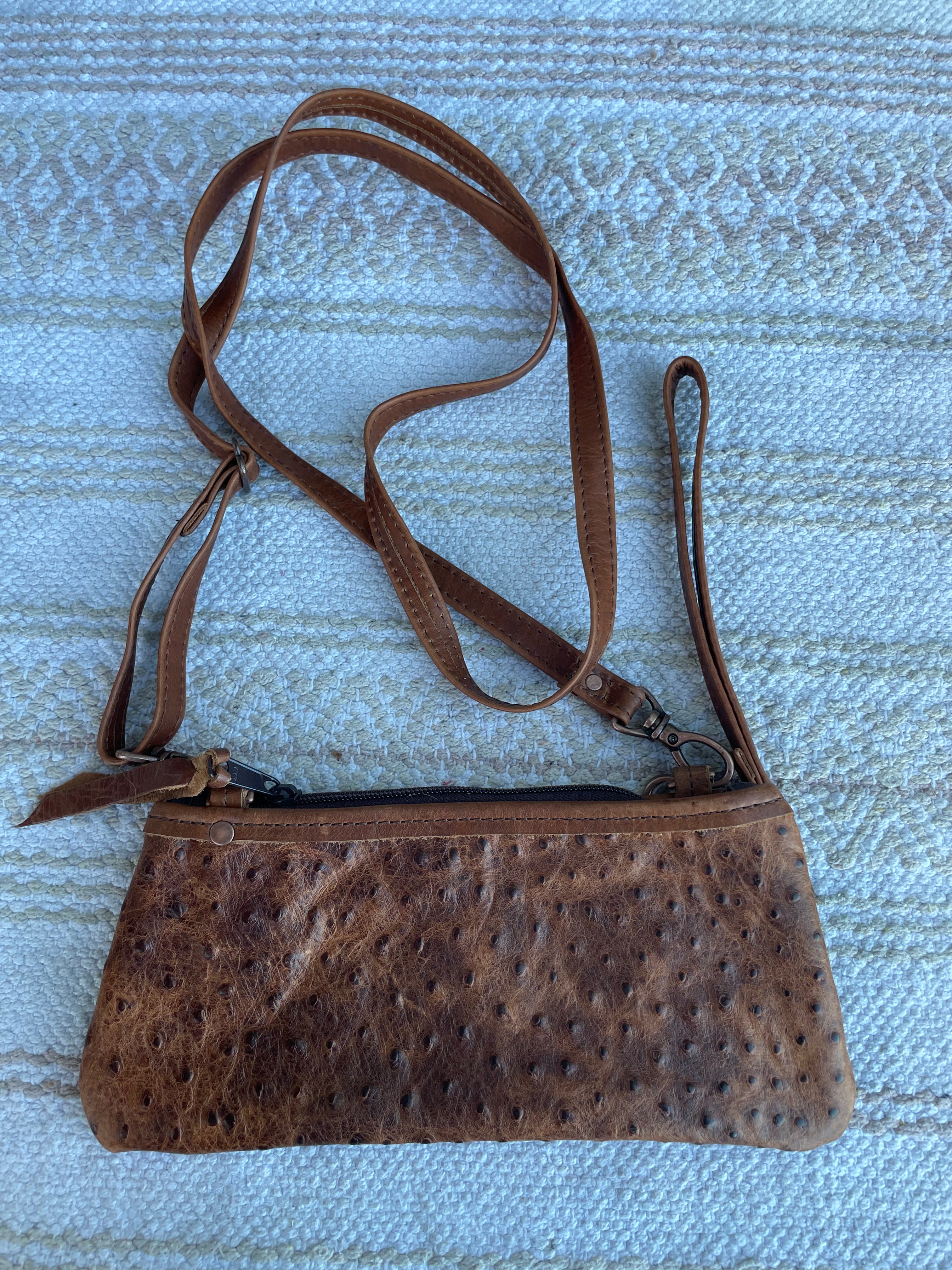 Handmade Leather Clutch Purse