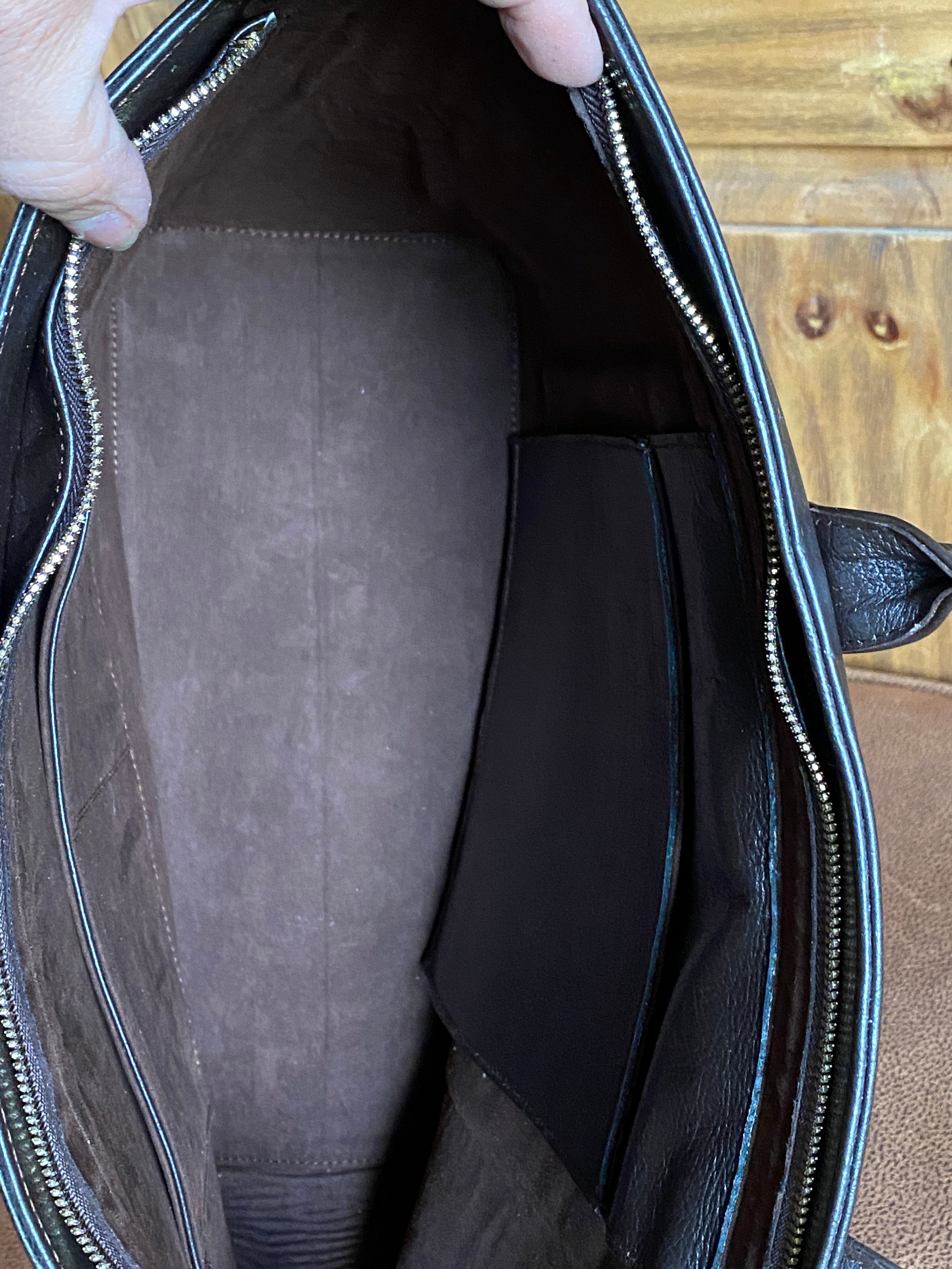 Rodeo Tooled Shopper Leather Purse Bag