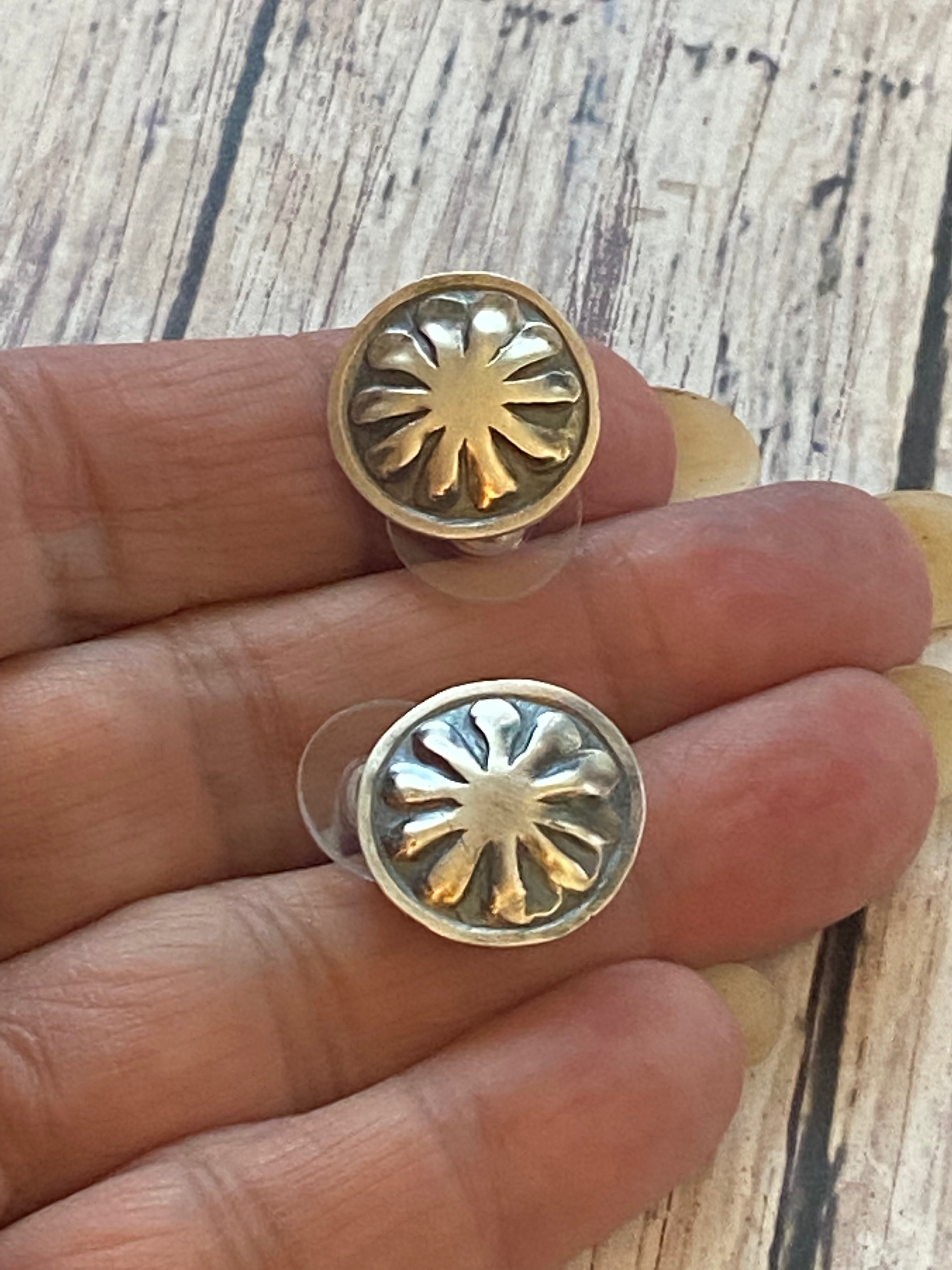 Handcrafted Sterling Silver Handmade Post Earring Adaptors