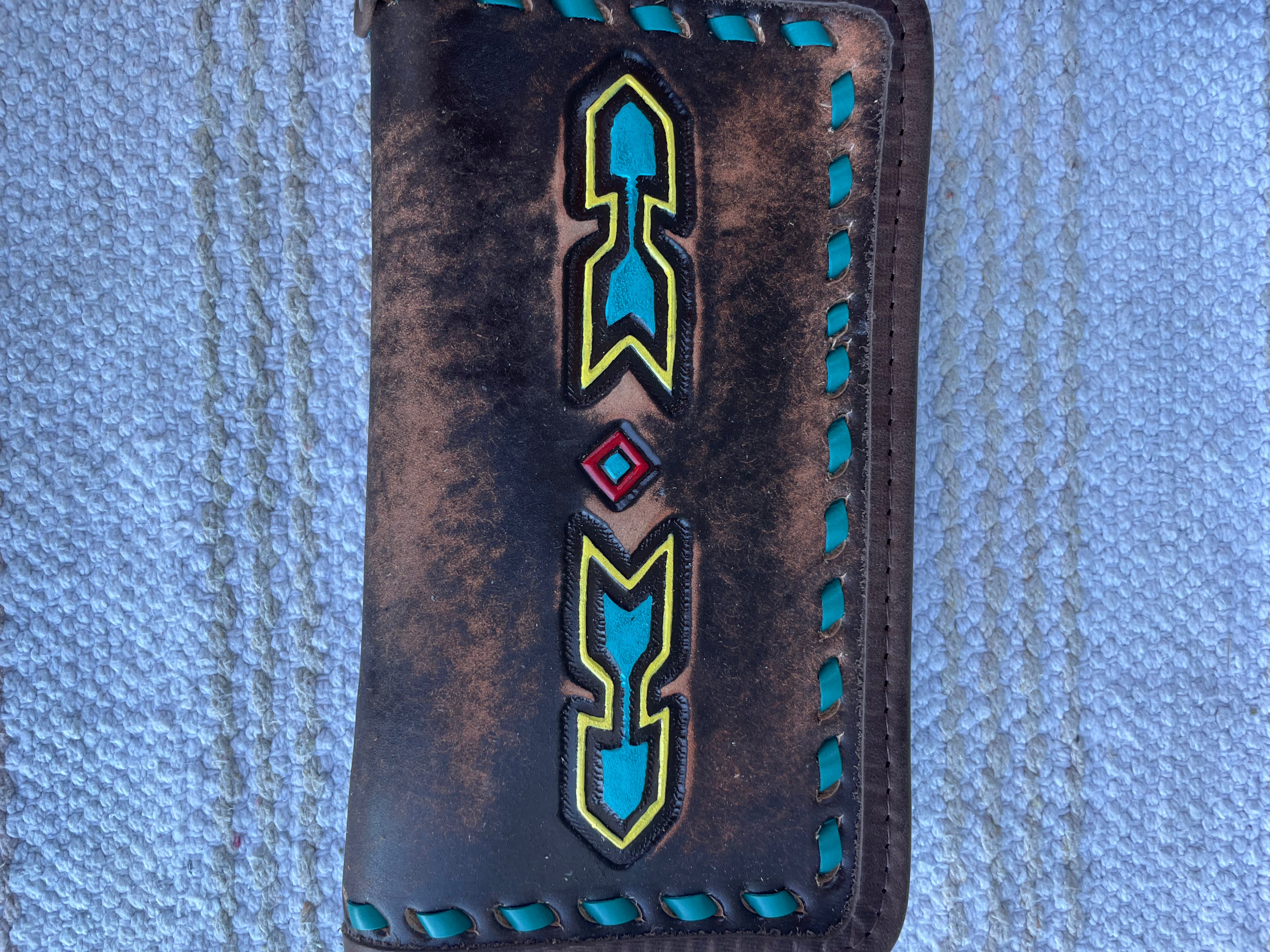 Handmade Brown Leather Wallet