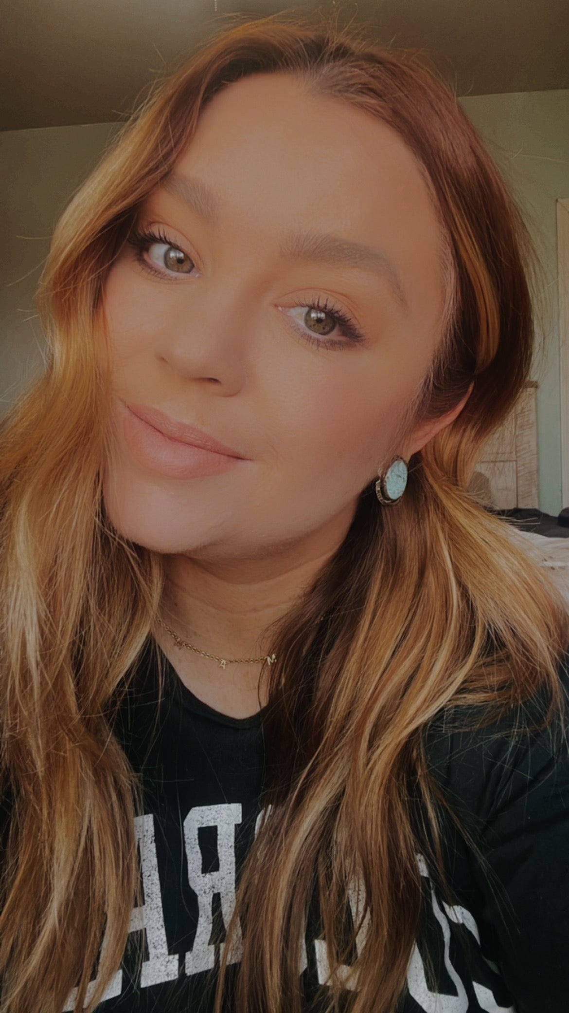 Beautiful Handcrafted Turquoise And Sterling Silver Post Earrings