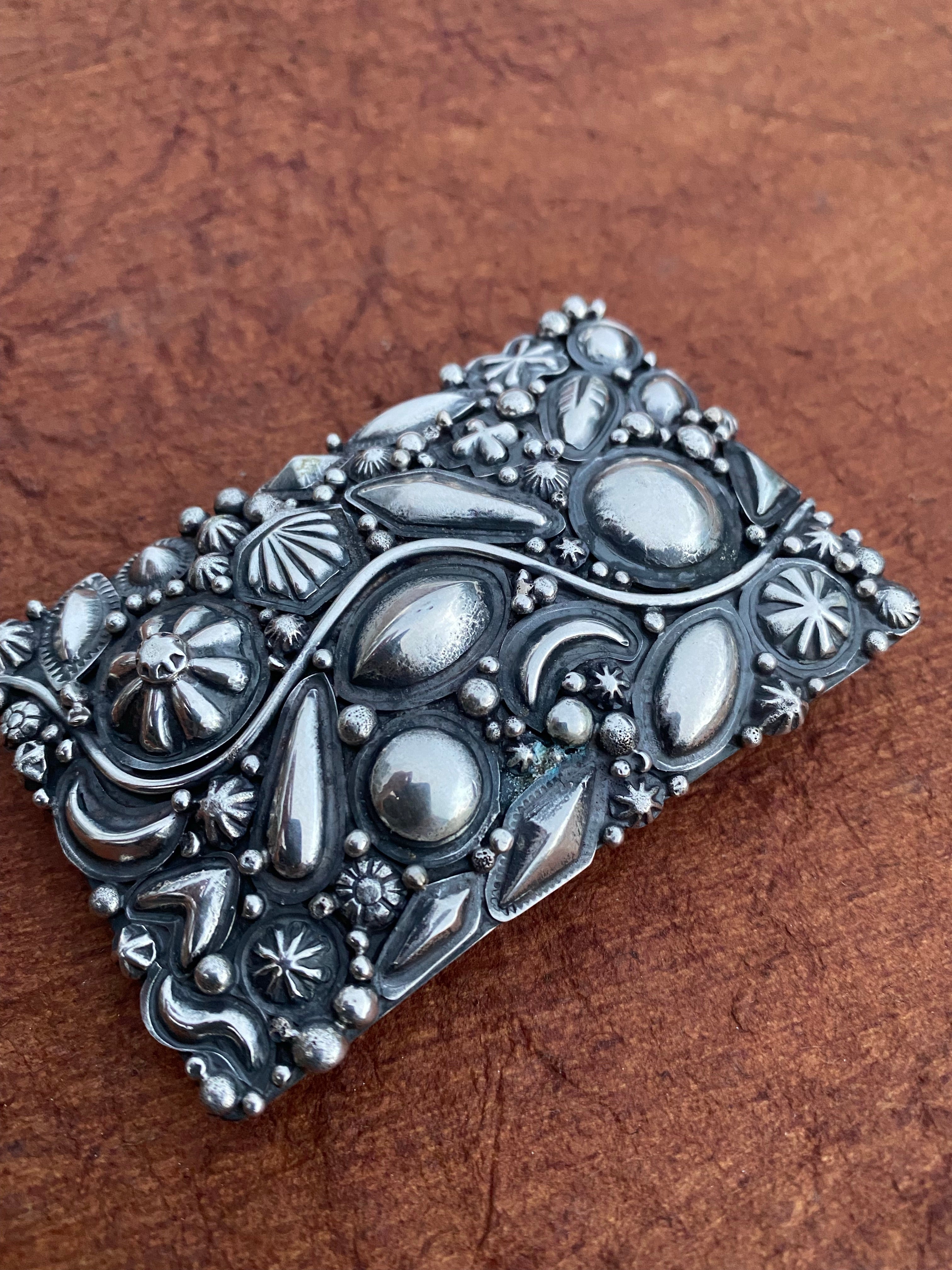 Ronnie Willie Sterling Silver Belt Buckle