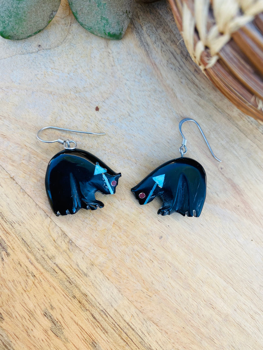 Zuni 2025 bear earrings