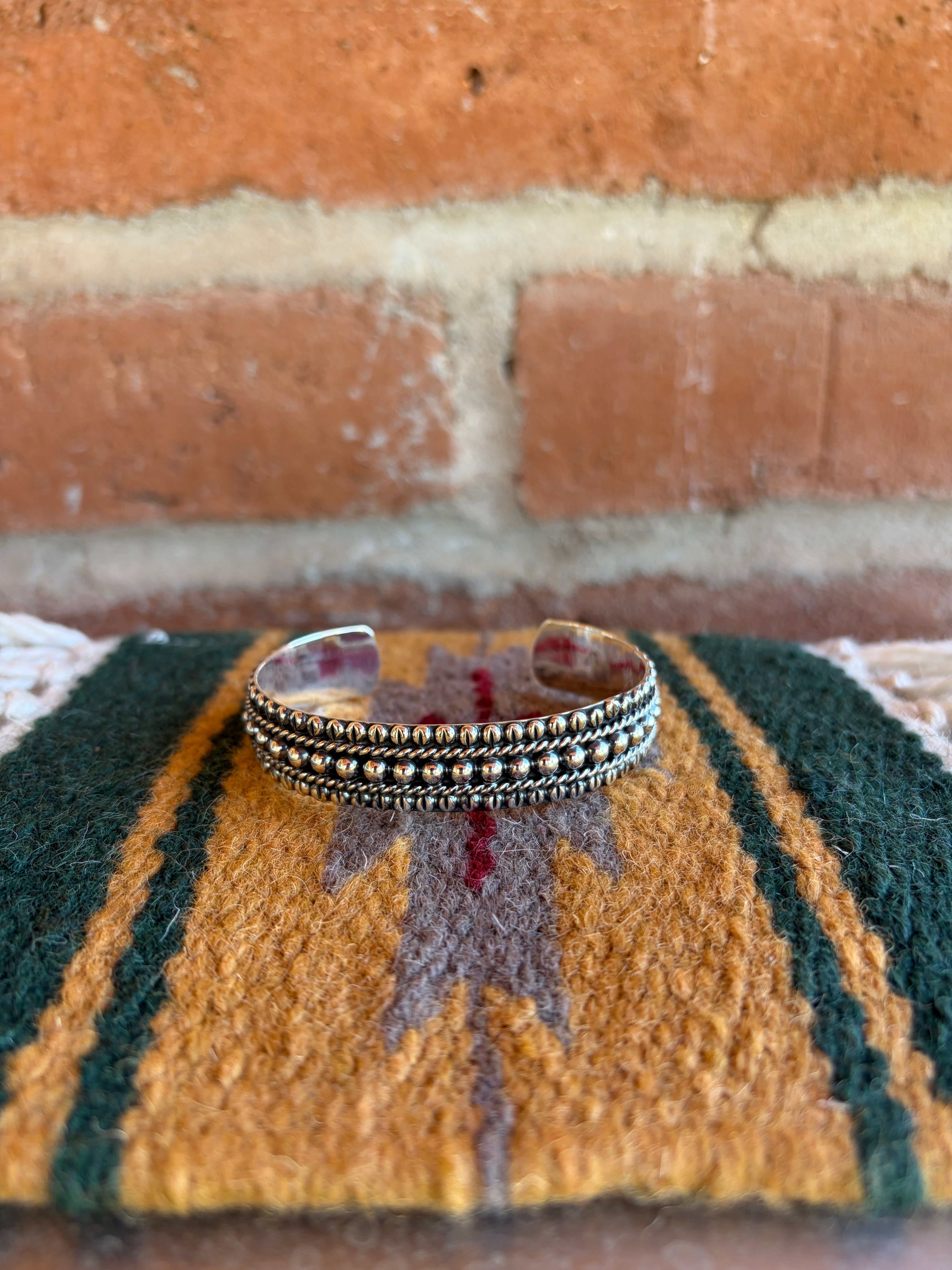 Handcrafted Sterling Silver Cuff Bracelet