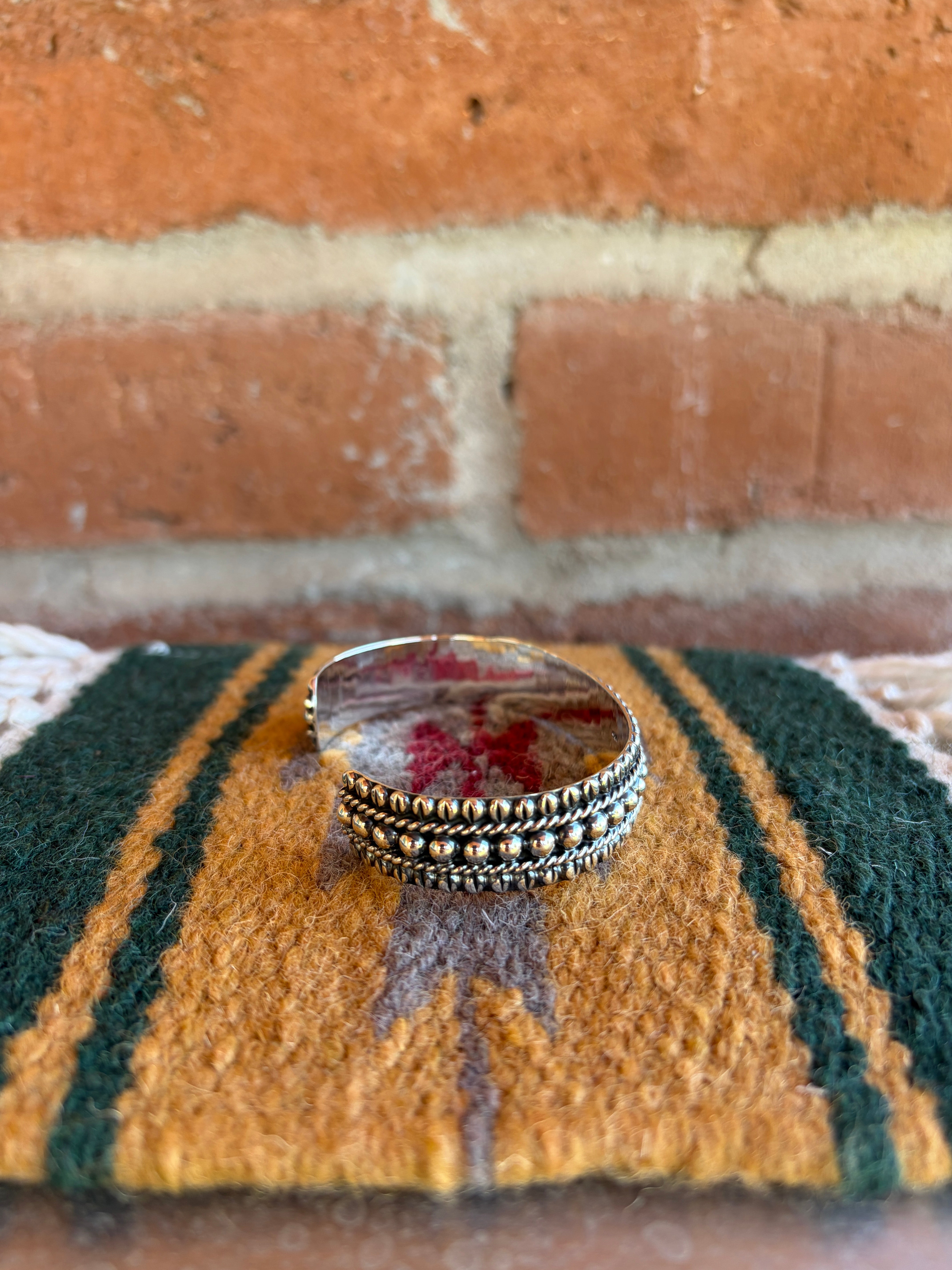Handcrafted Sterling Silver Cuff Bracelet