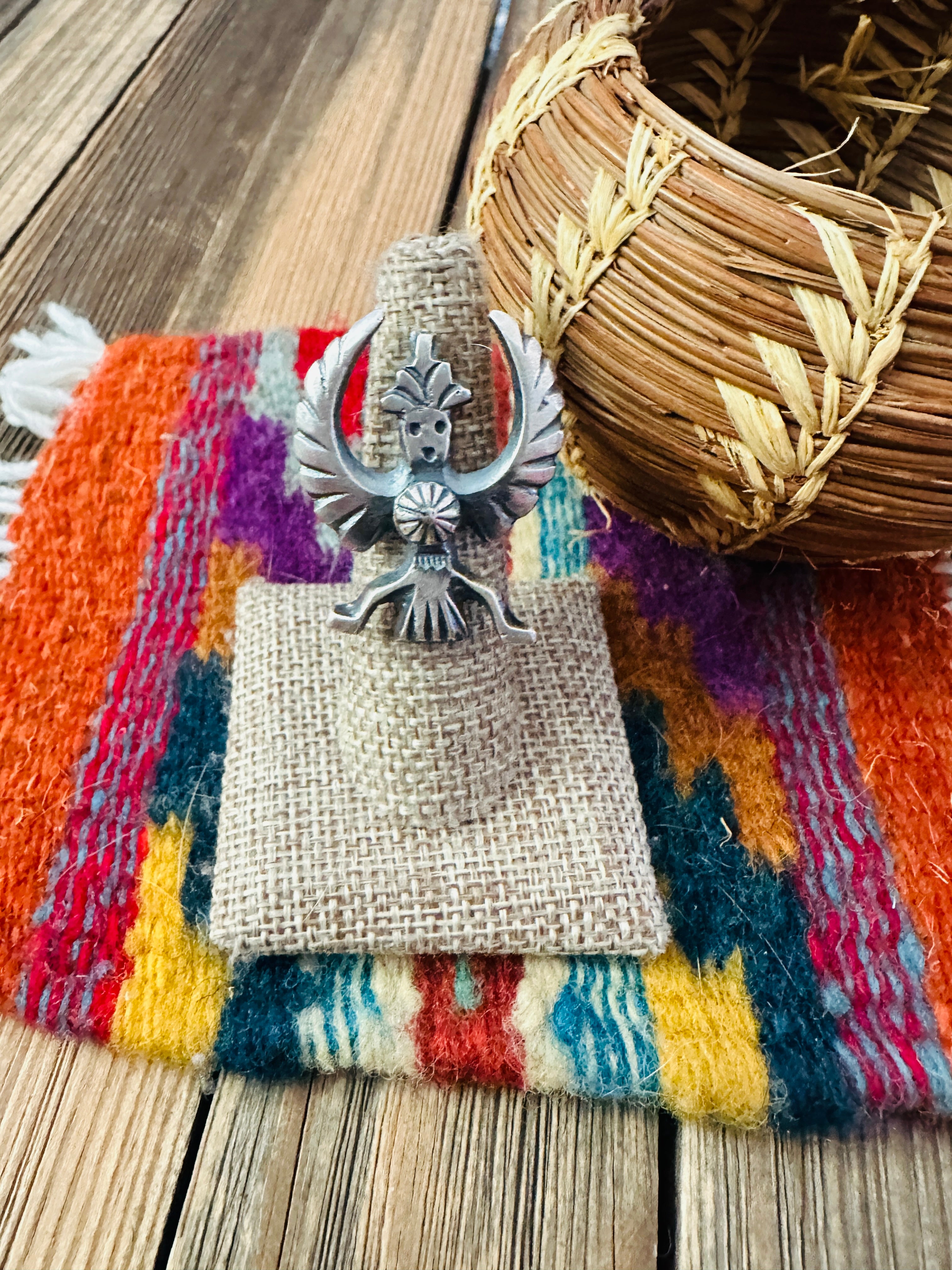 Handcrafted Sterling Silver Thunderbird Ring by Chimney Butte