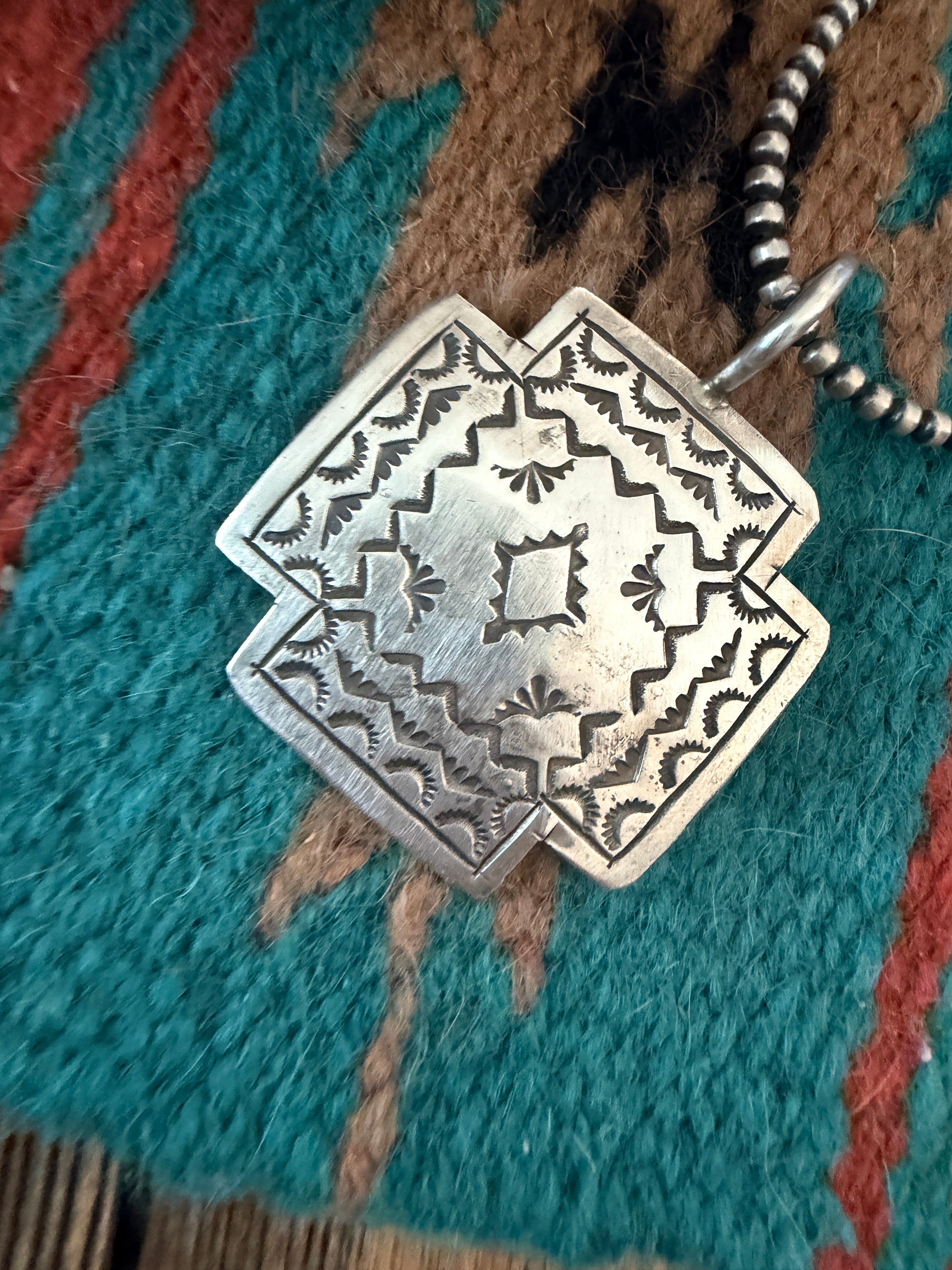 Handcrafted Sterling Silver Cross Pendant