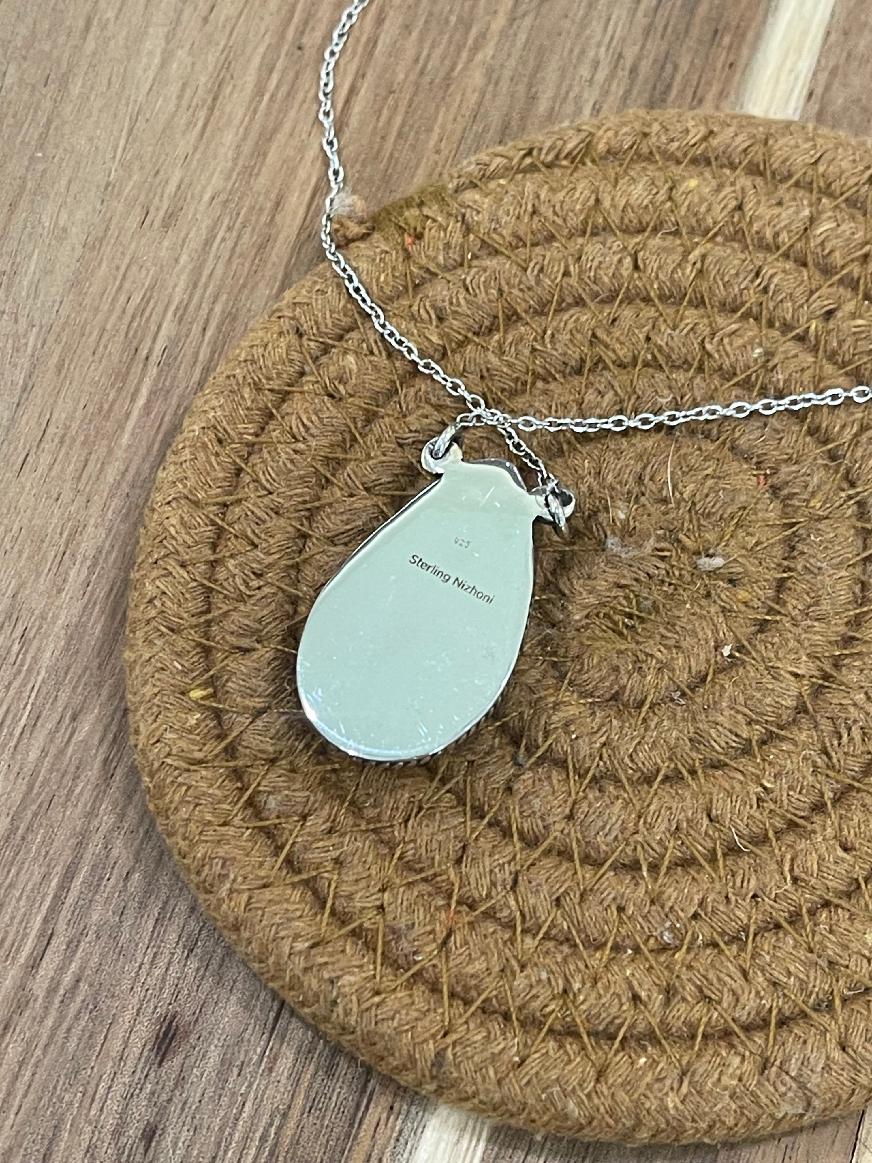 Handmade Sterling Silver & Bumble Bee Necklace