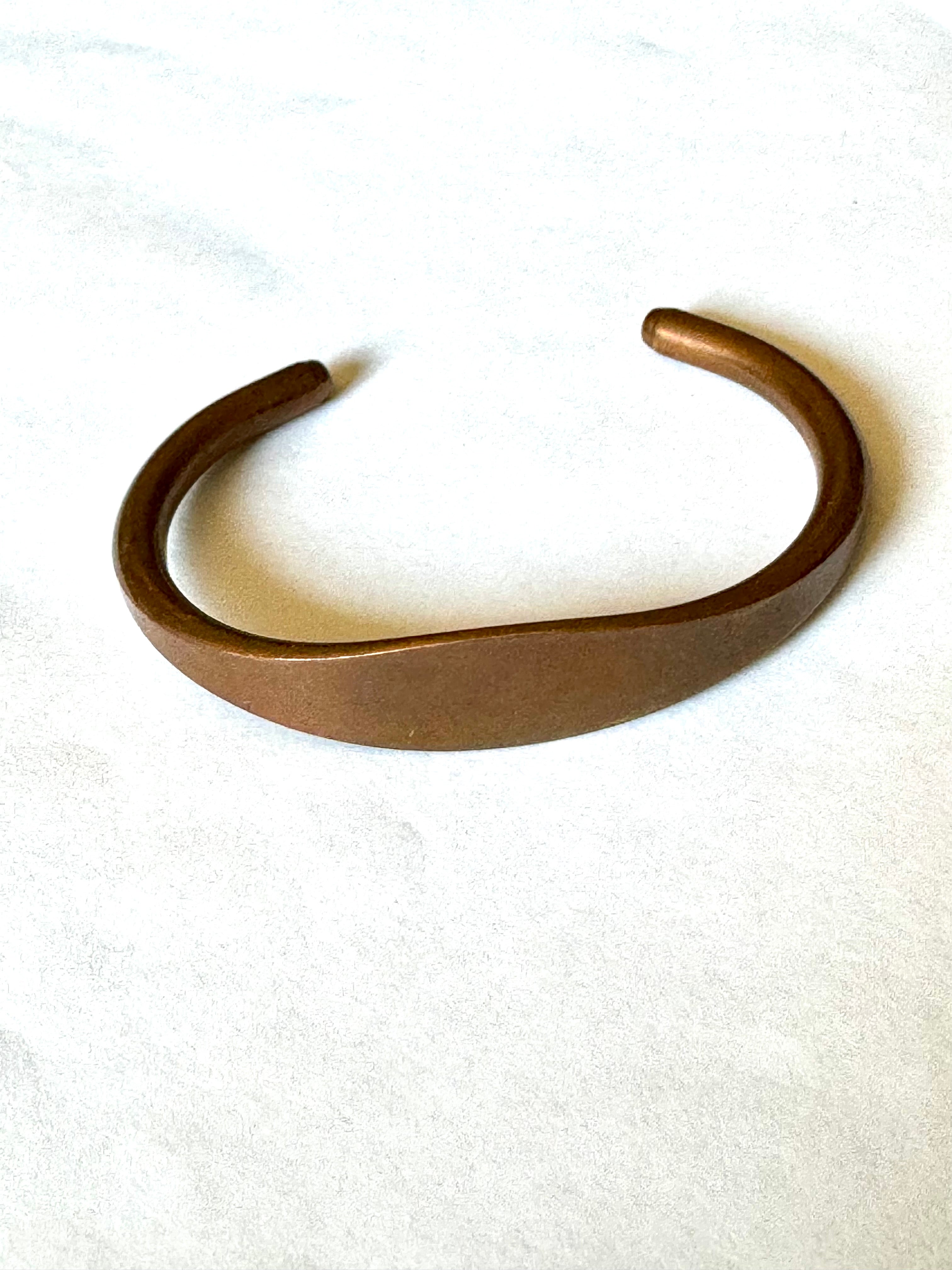 Vintage Handmade Copper Cuff Bracelet