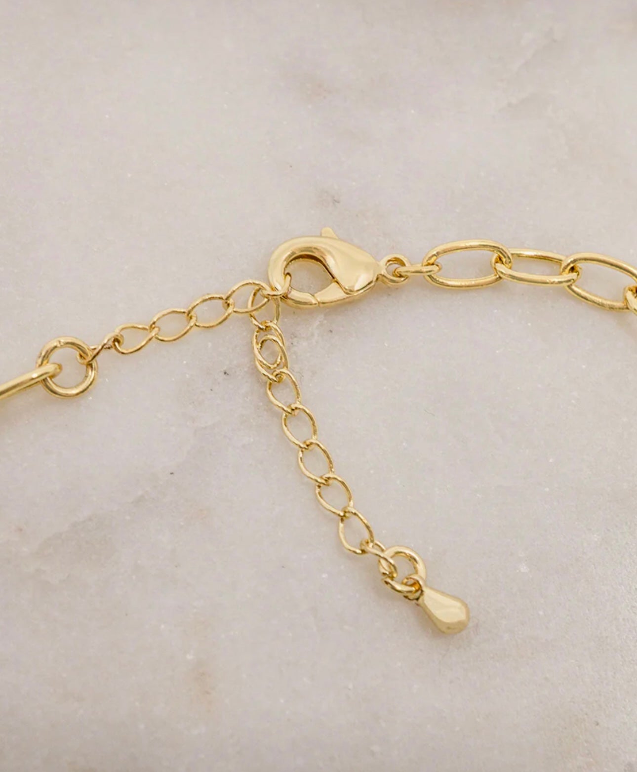 Pretty in Pink Charm 14k Gold Plated Necklace