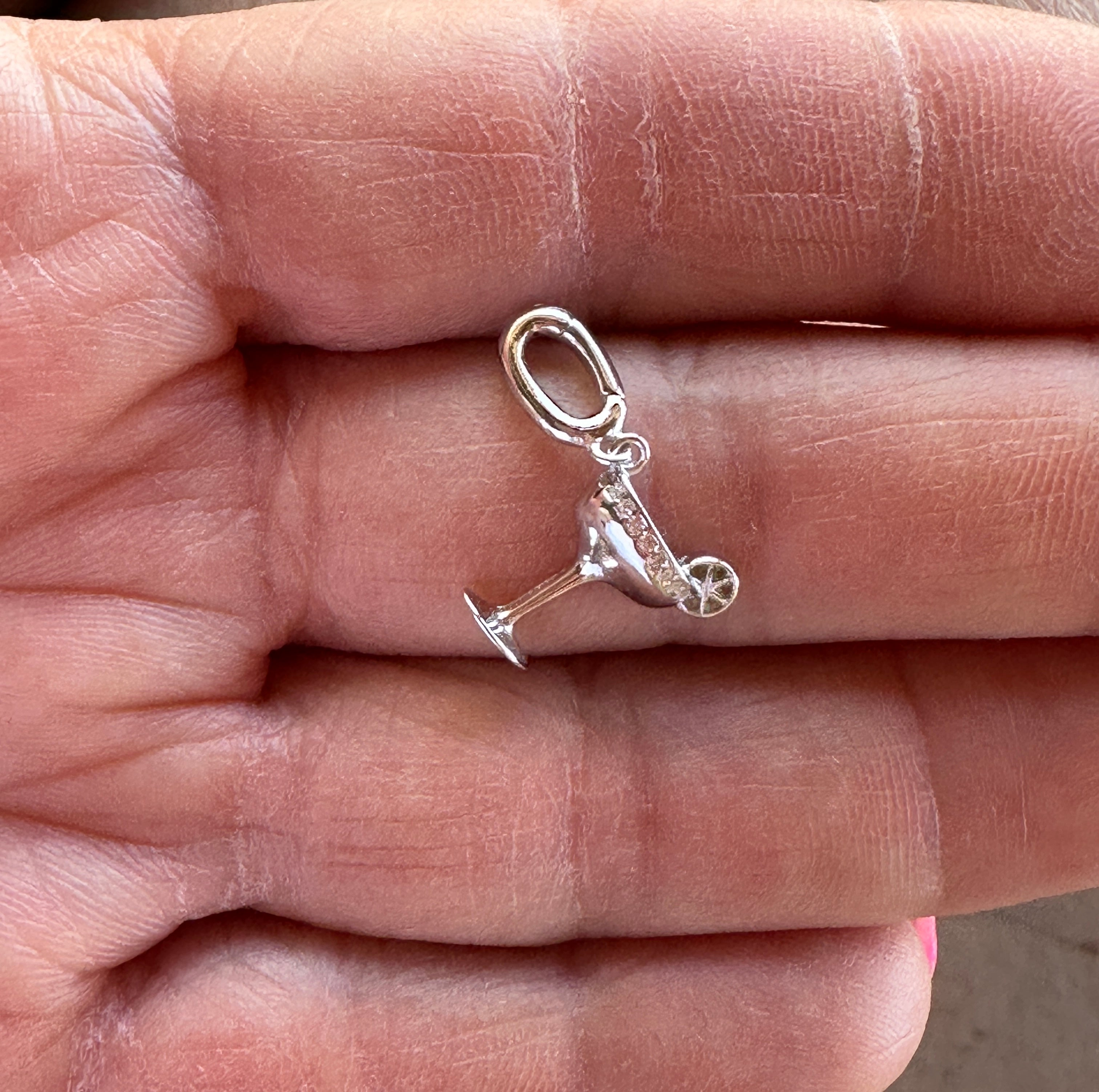 14k Gold Plated Margarita Charm
