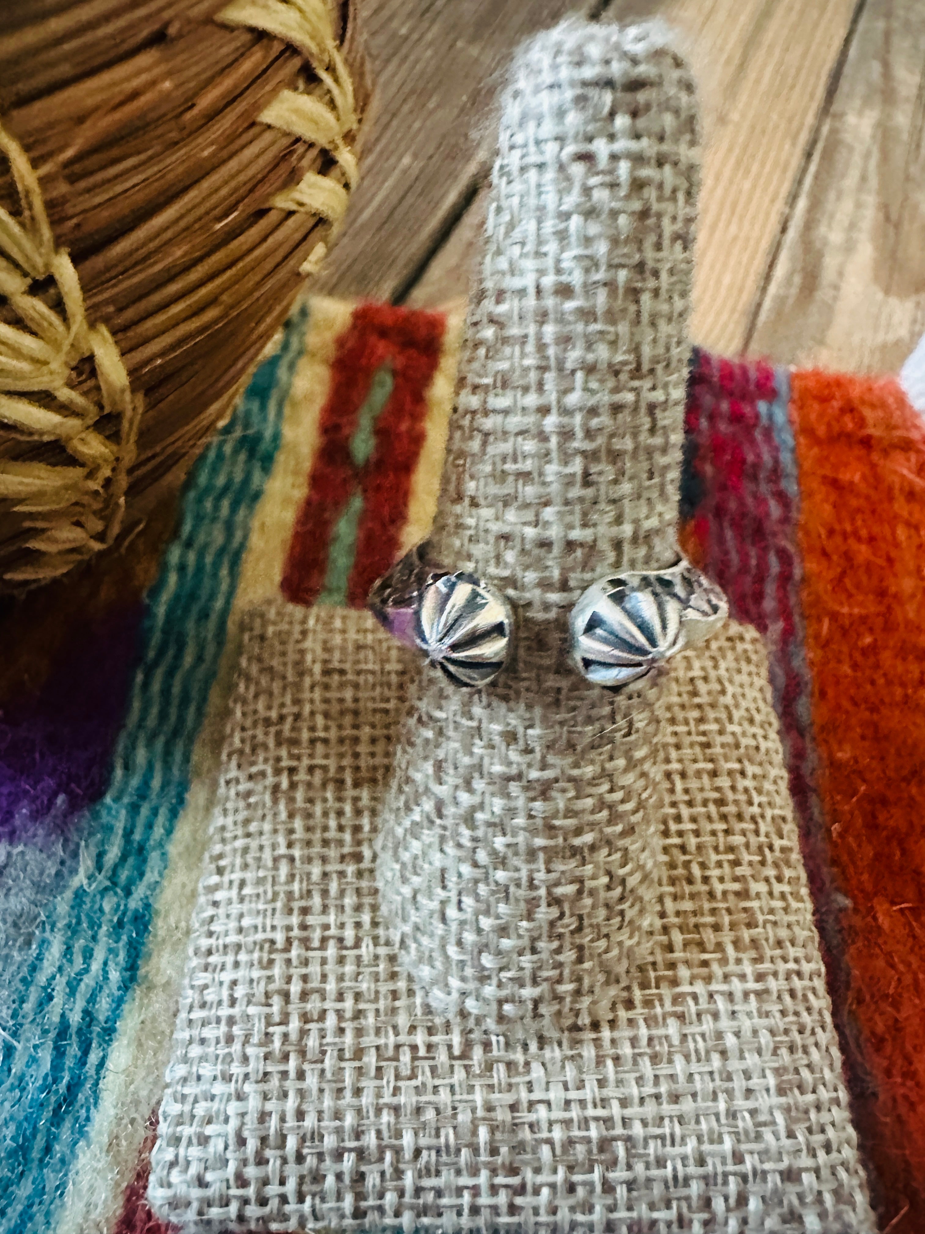 Handcrafted Sterling Silver Band Ring Size 10 by Sunshine Reeves