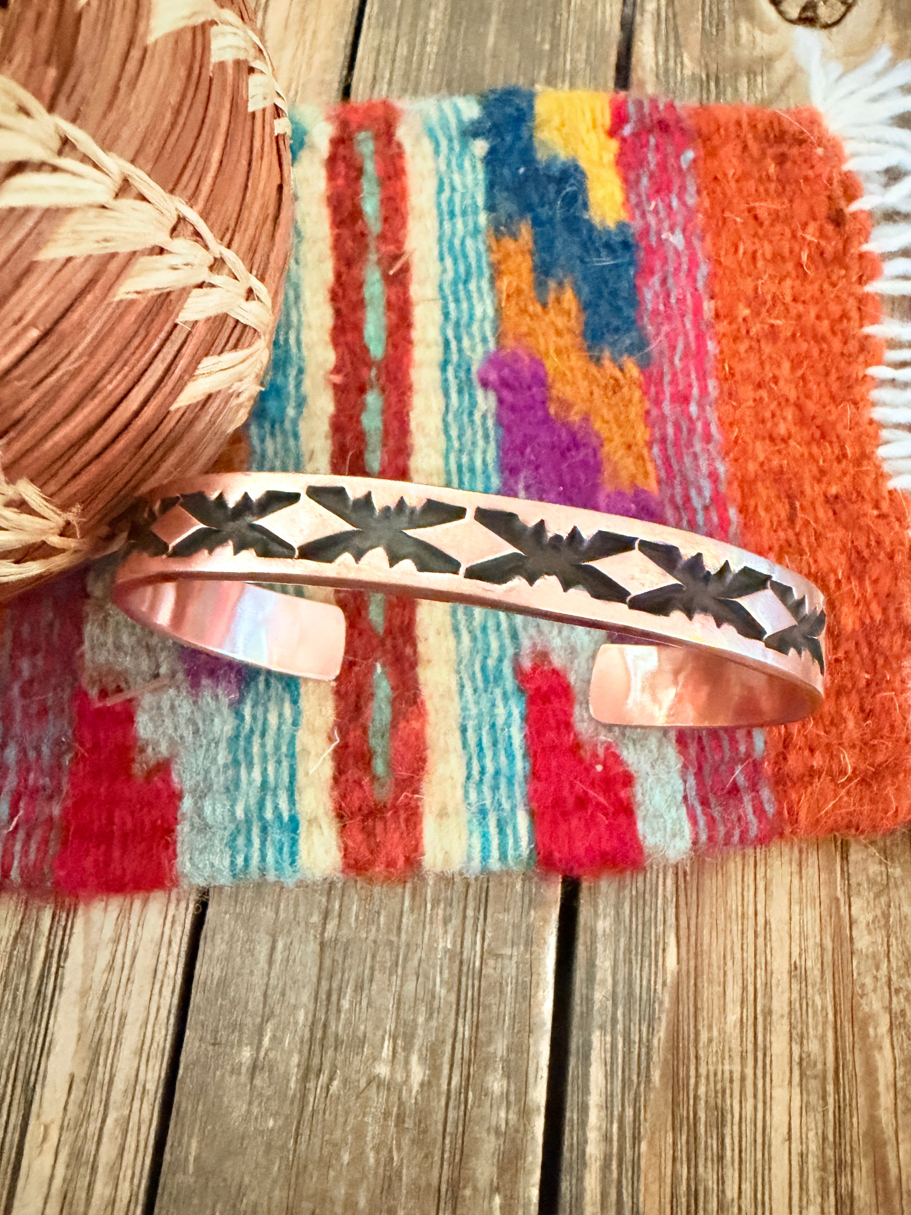 Handcrafted Copper Cuff Bracelet Jake Tahe