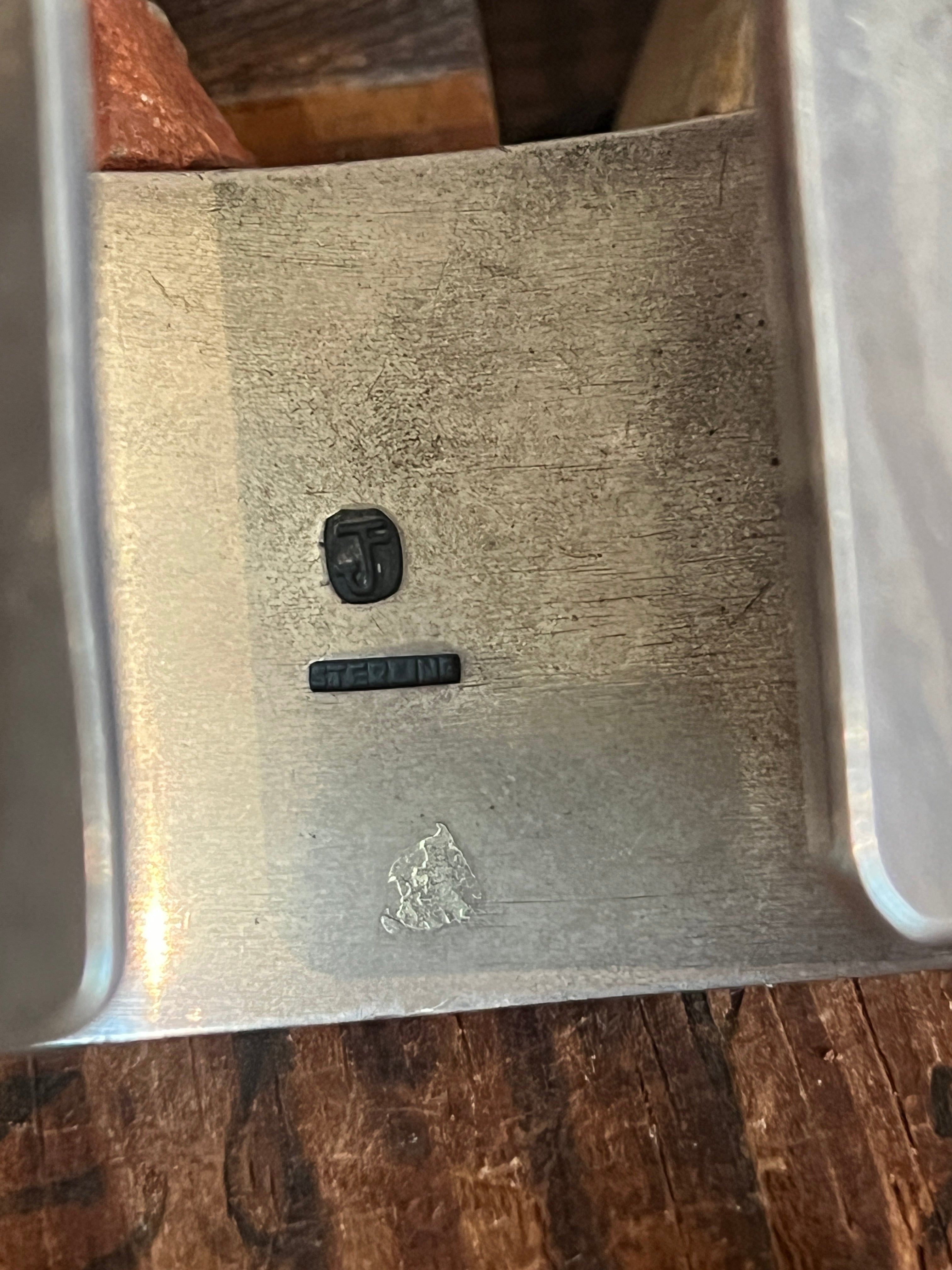 Hefty Old Pawn Sterling Silver and Turquoise 5 Row Cuff Bracelet by Federico Jimenez