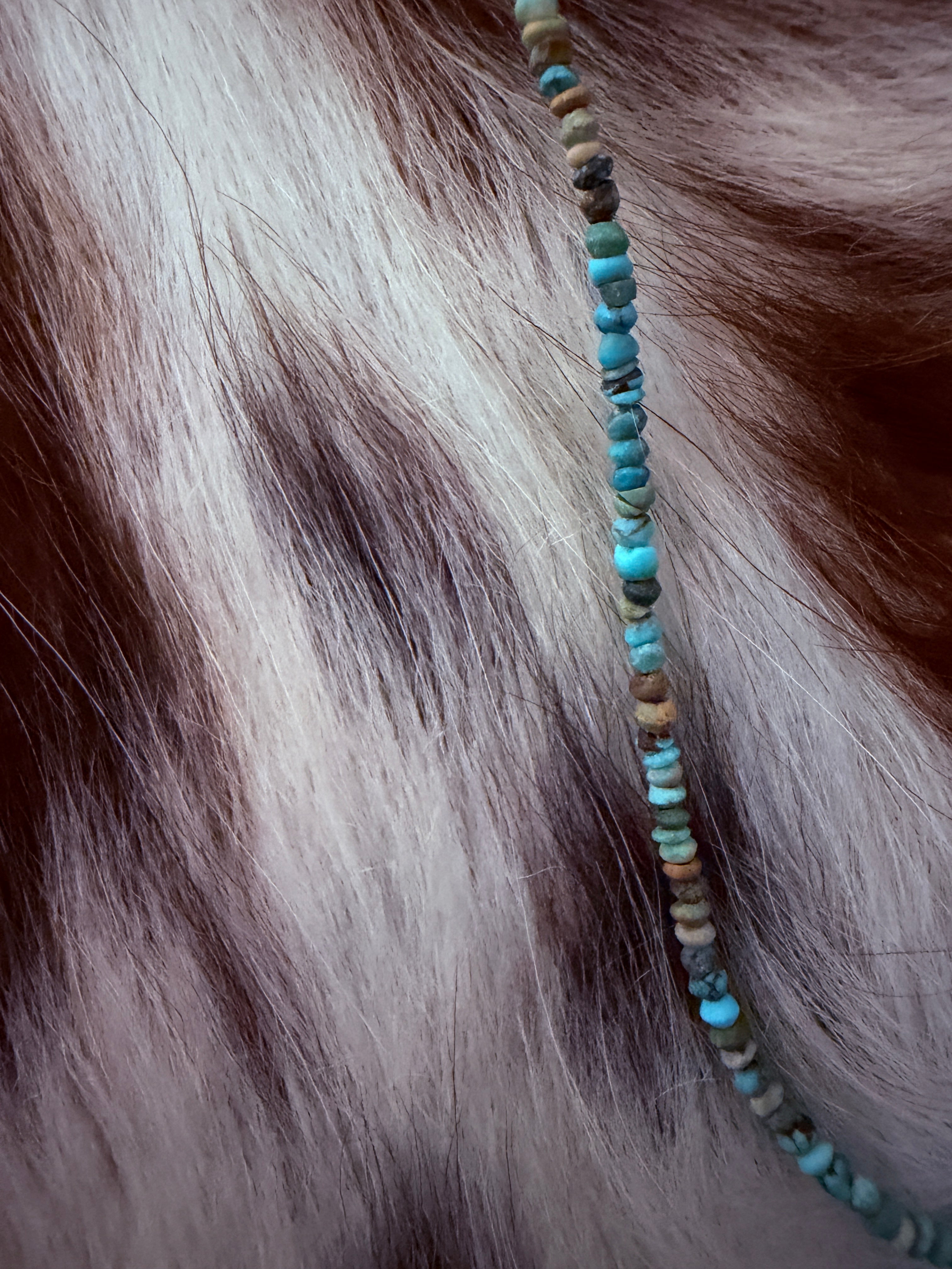 Handcrafted Turquoise Beaded Necklace
