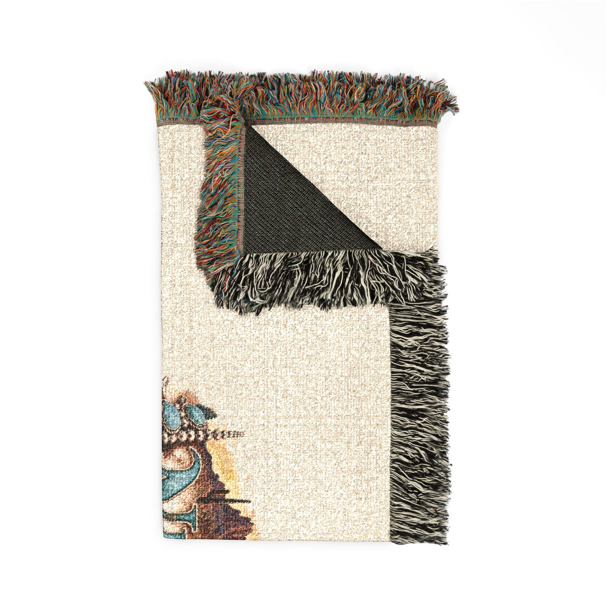 Nizhoni Traders Southwestern Cabin Woven Blanket – Bring a Little Bit of the Southwest Home With You