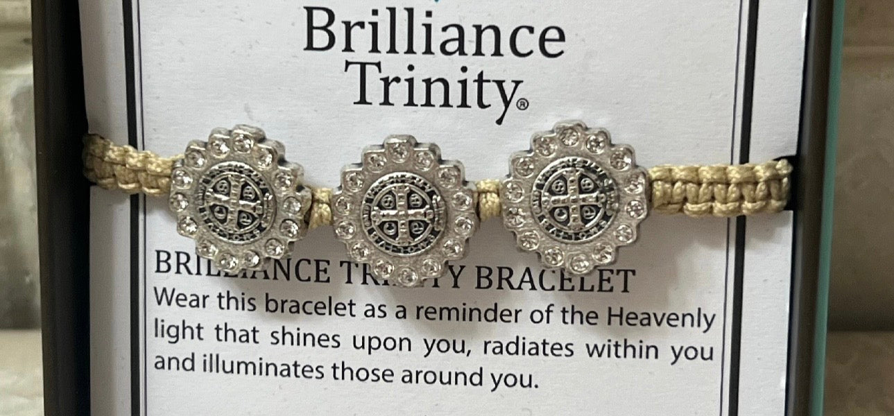 Blessed Brilliance Trinity Bracelet