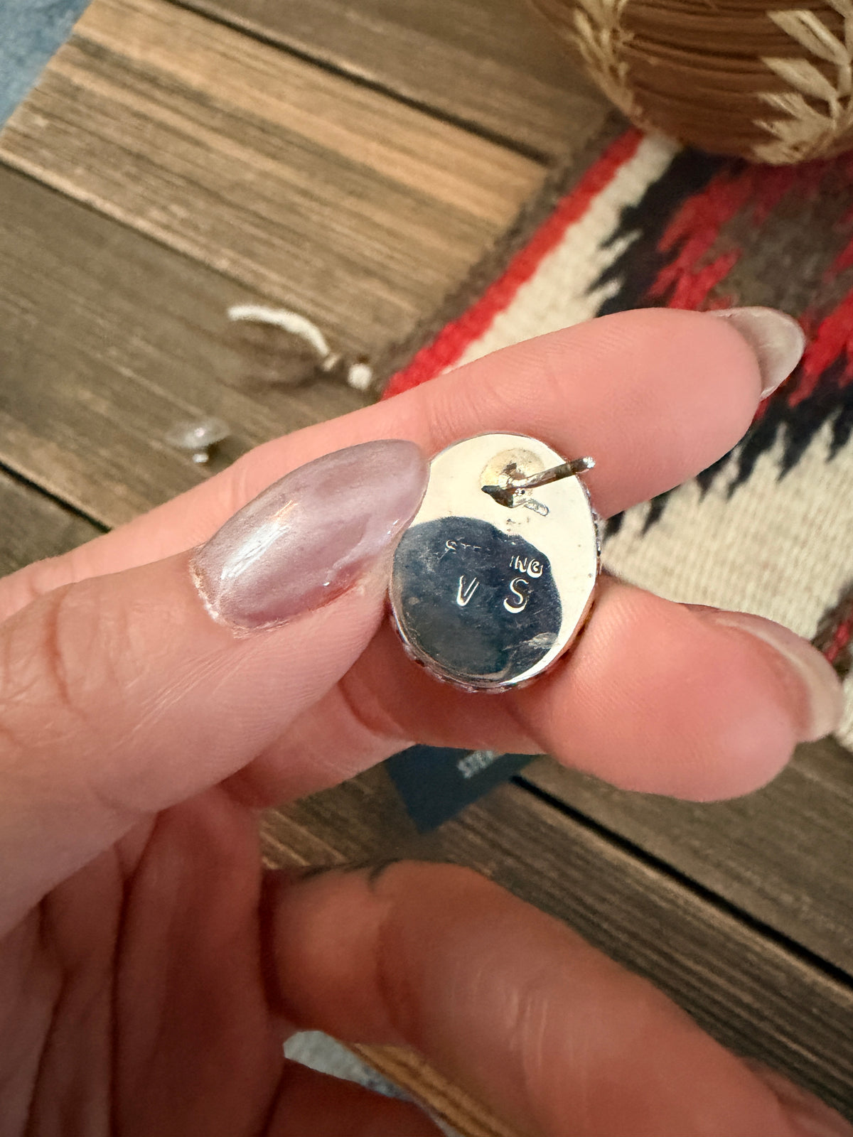 Handcrafted Onyx & Sterling Silver Post Earrings