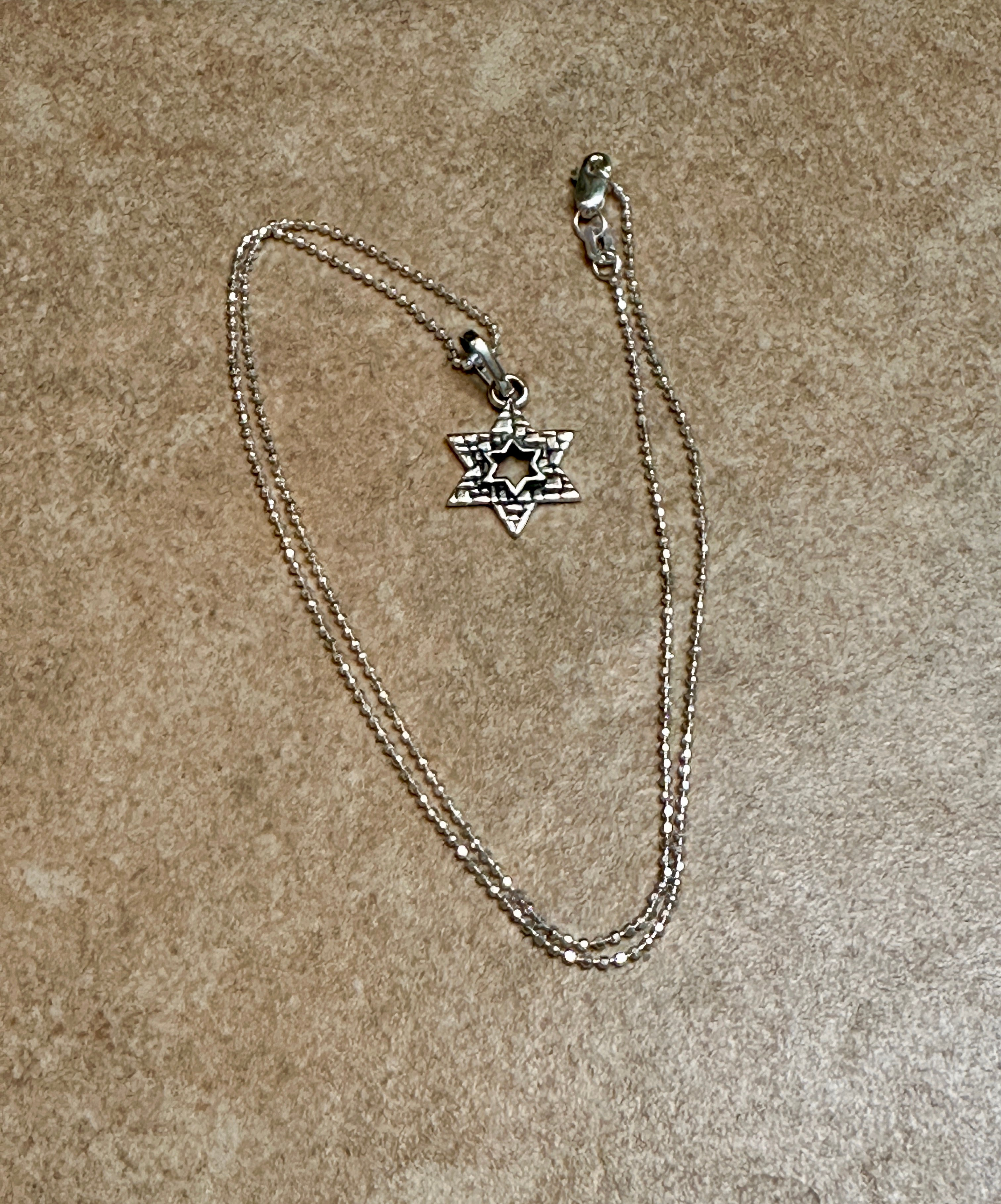 Star of David Pendant Necklace