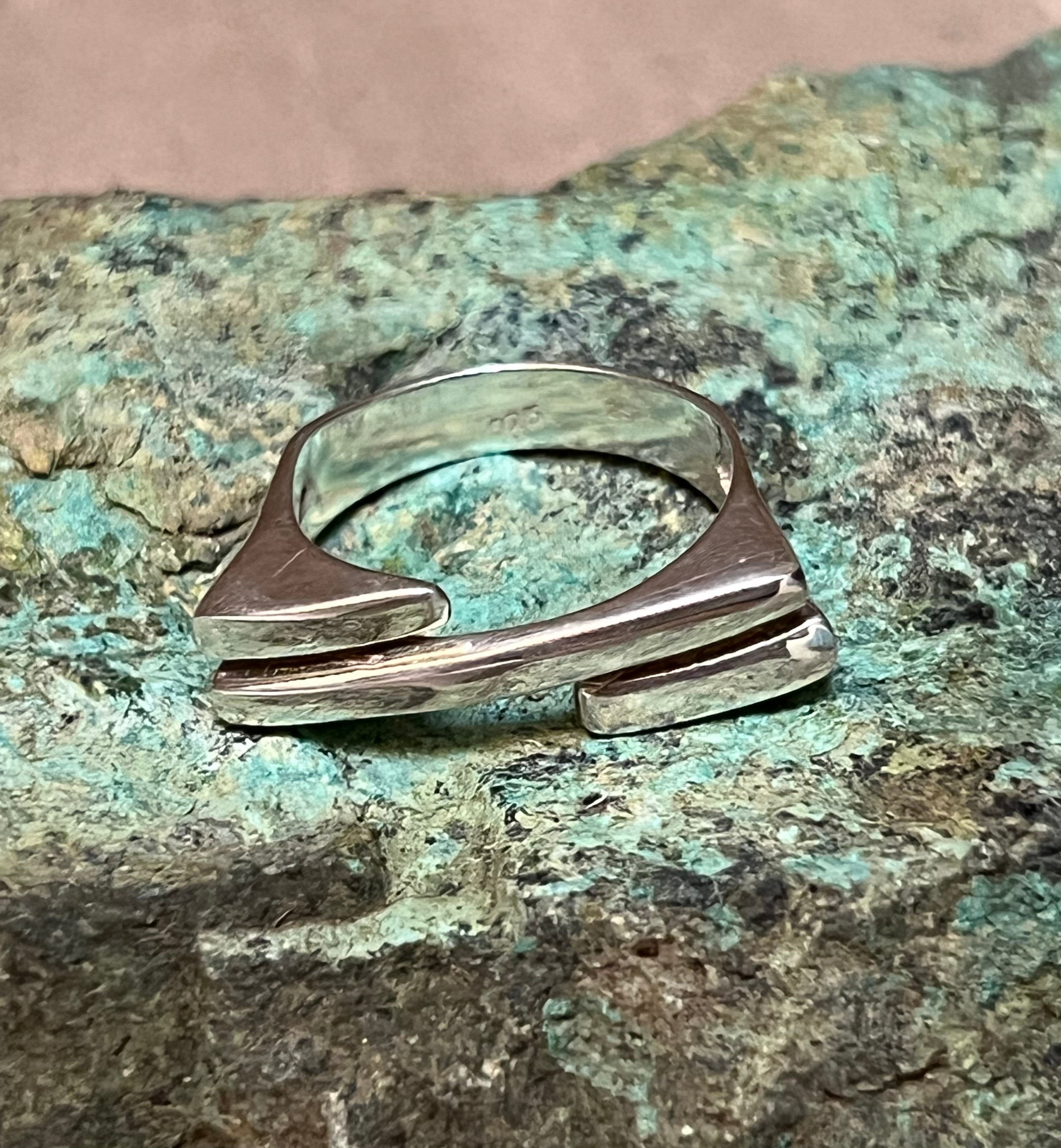 Linear Lines Ring