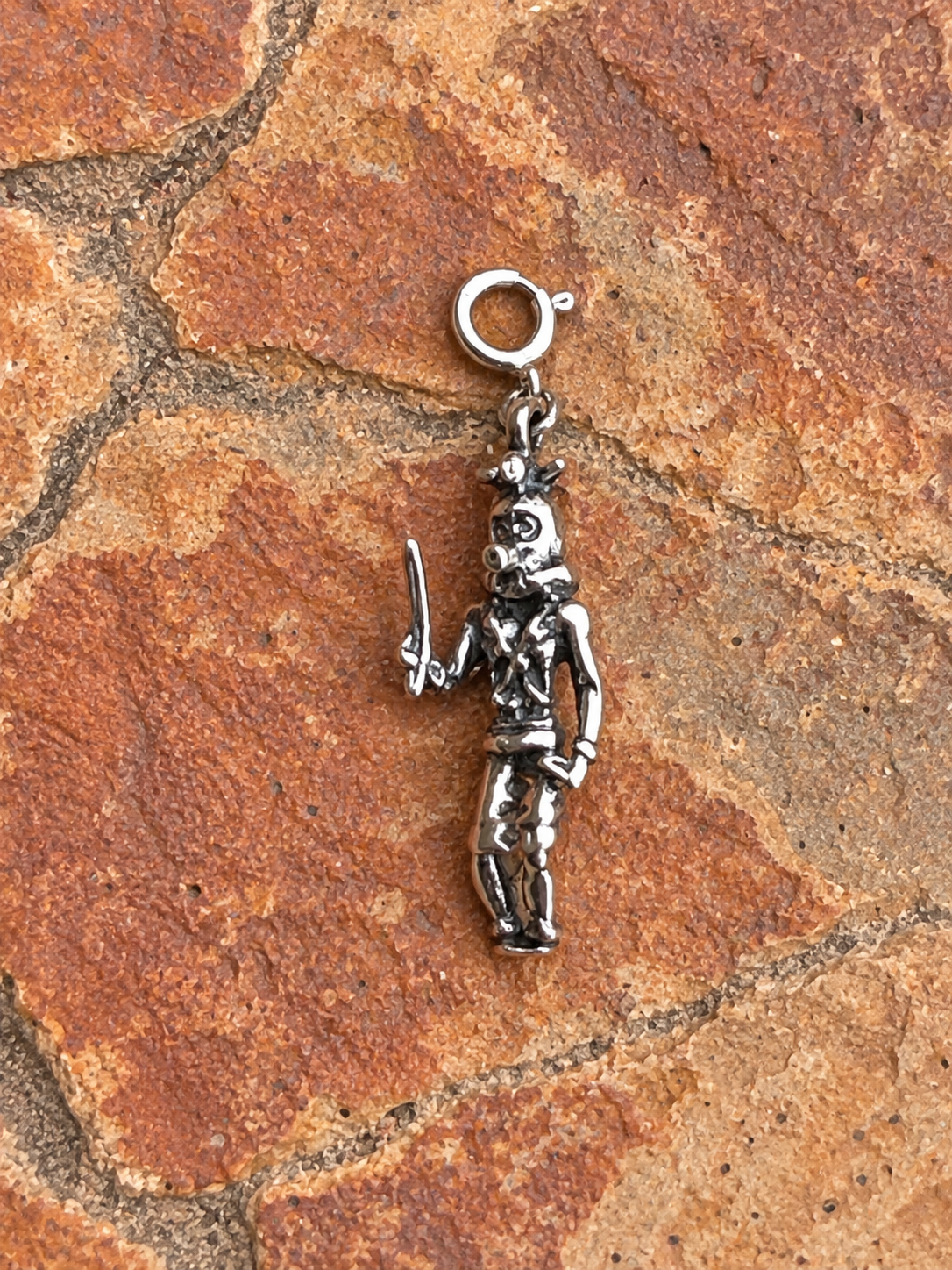 Handcrafted Sterling Silver Kachina Doll Charm