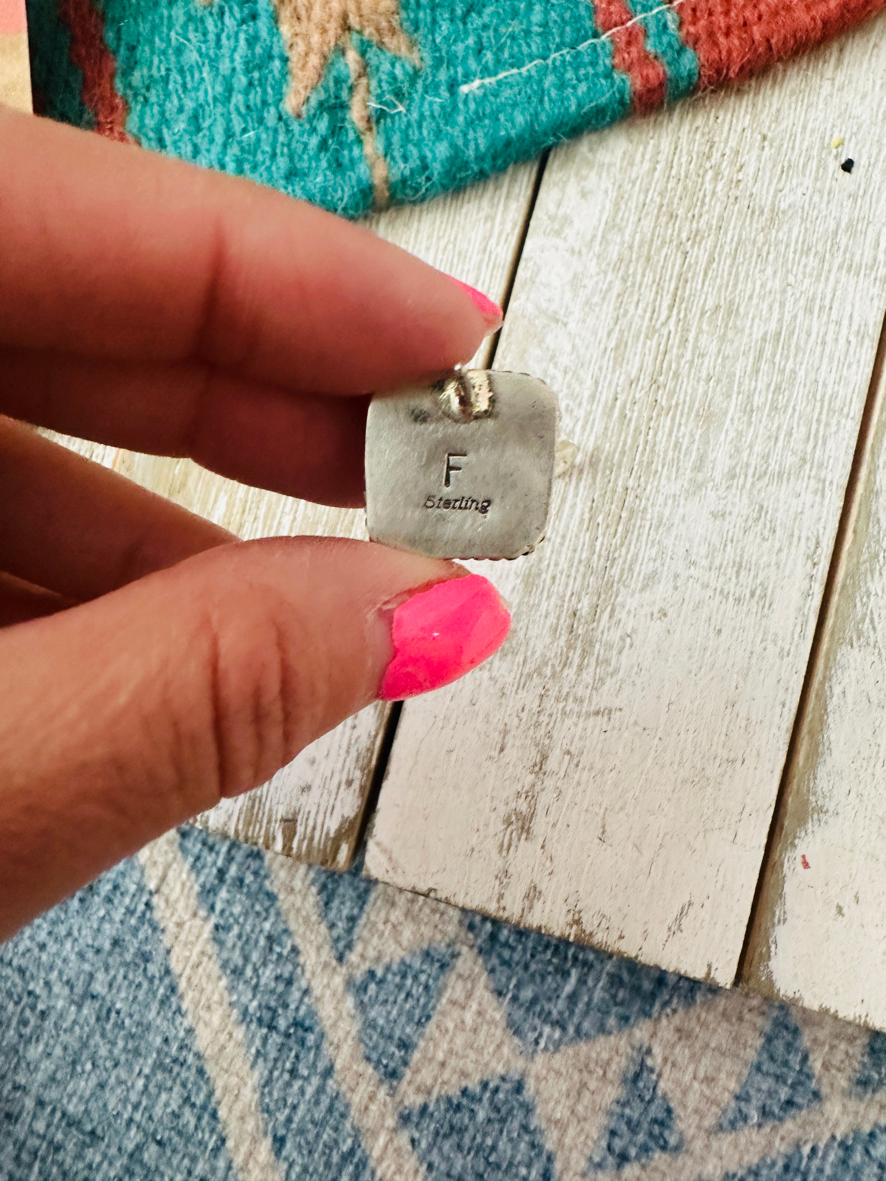 Handcrafted Cotton Candy and Sterling Silver Stud Earrings- Pink