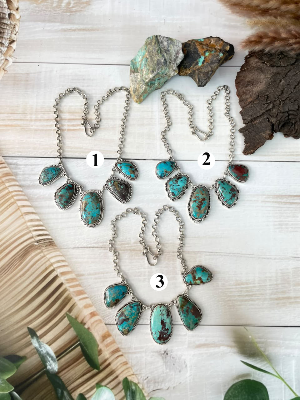 Handmade Sterling Silver Crimson Cowgirl Turquoise Collection: Choker Necklace Signed Nizhoni