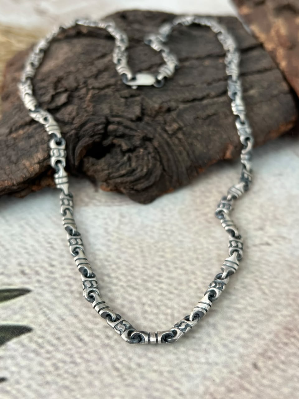 Handmade Sterling Silver Elegant Necklace
