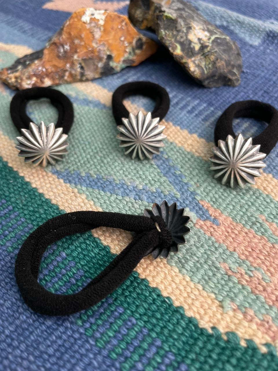 Handmade Sterling Silver Hair Tie