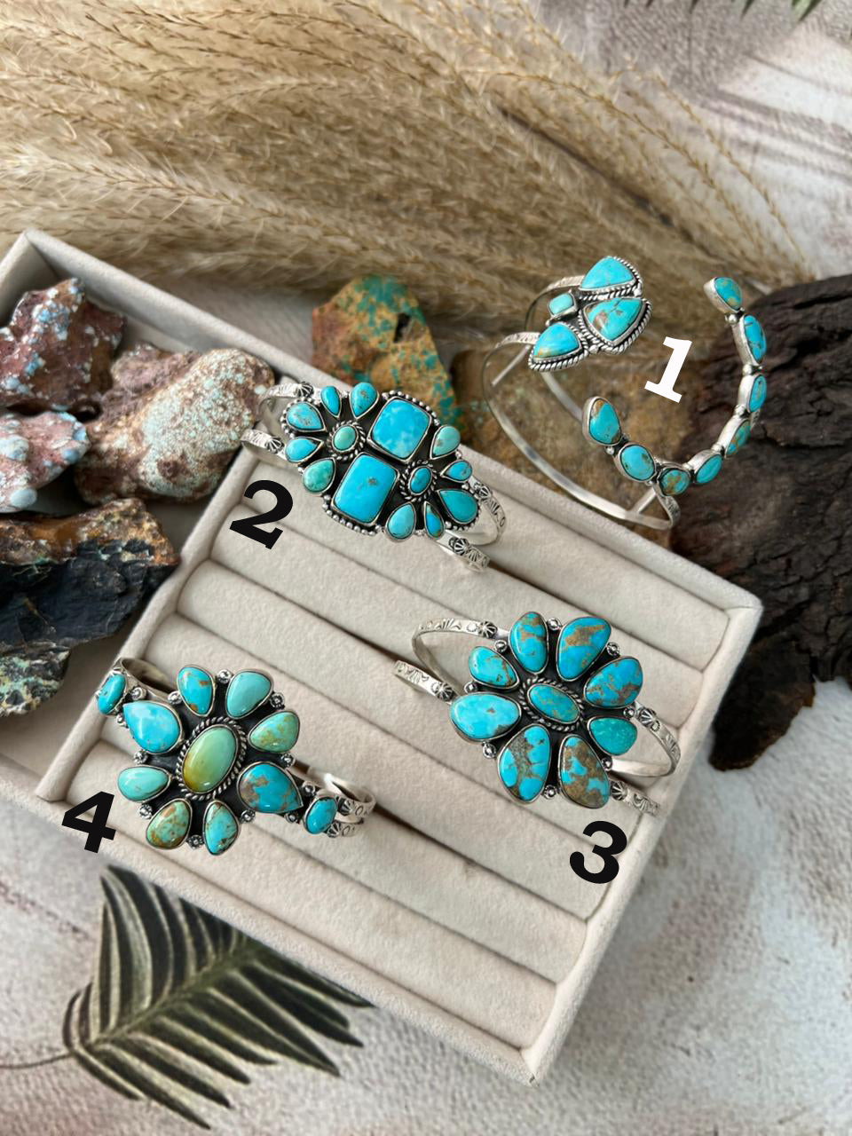 Handmade Sterling Silver Santa Maria Turquoise Bracelet "Signed Nizhoni"