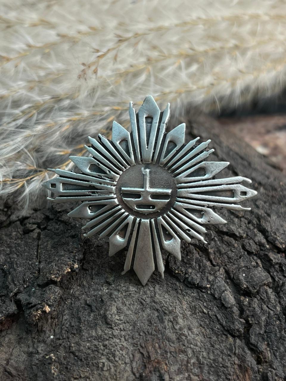 Handmade Sterling Silver Adjustable Ring "Signed Nizhoni"