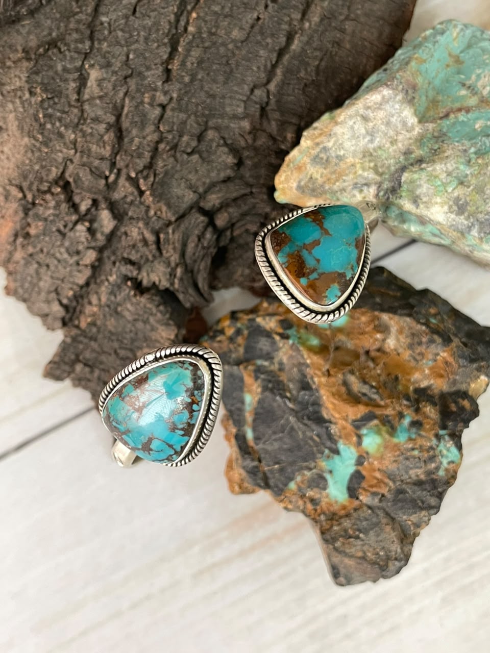 Handmade Sterling Silver Crimson Cowgirl Turquoise Collection: Cuff Bracelet Signed Nizhoni