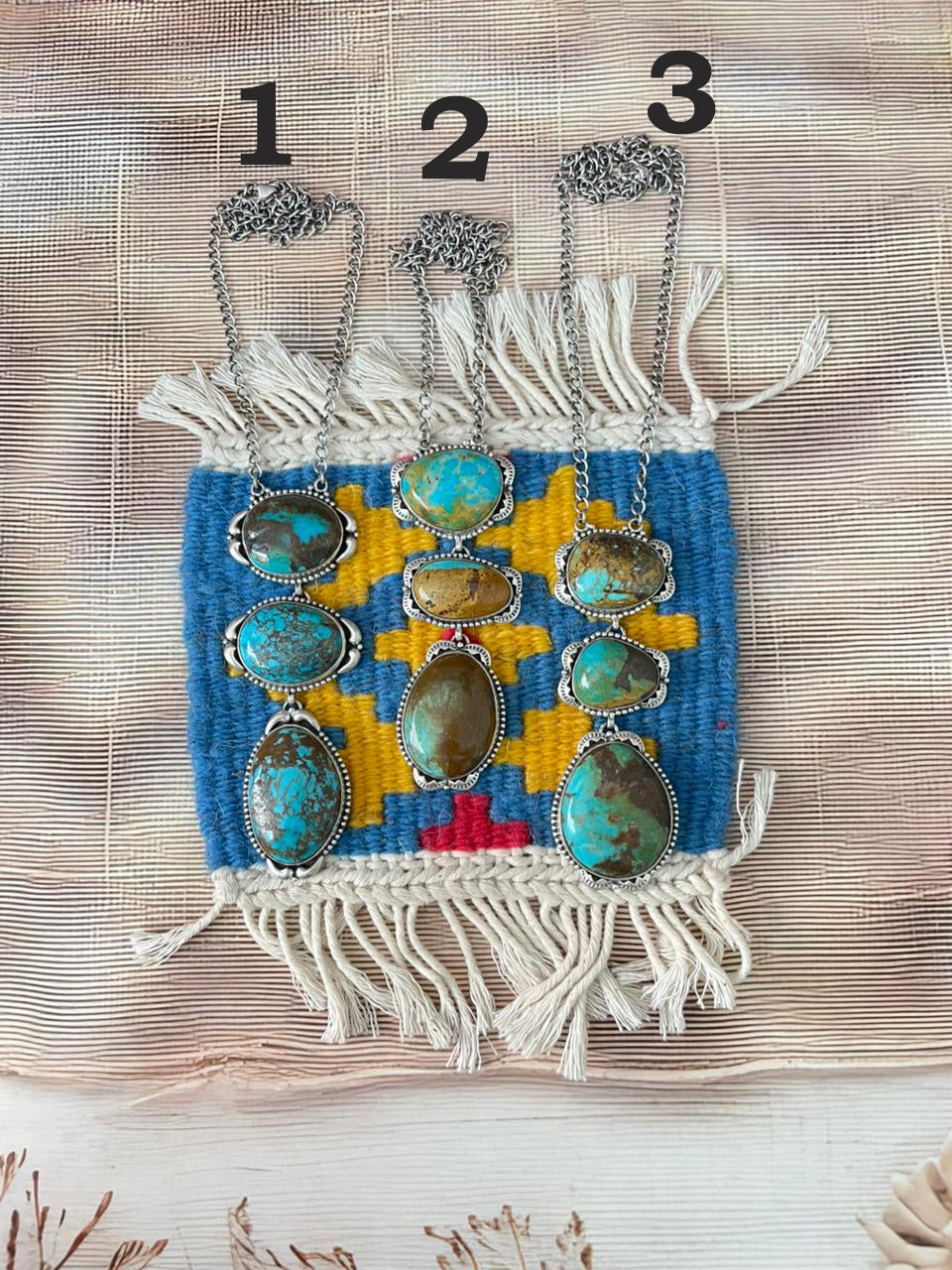 Handmade Sterling Silver Royston Turquoise Necklace "Signed Nizhoni"