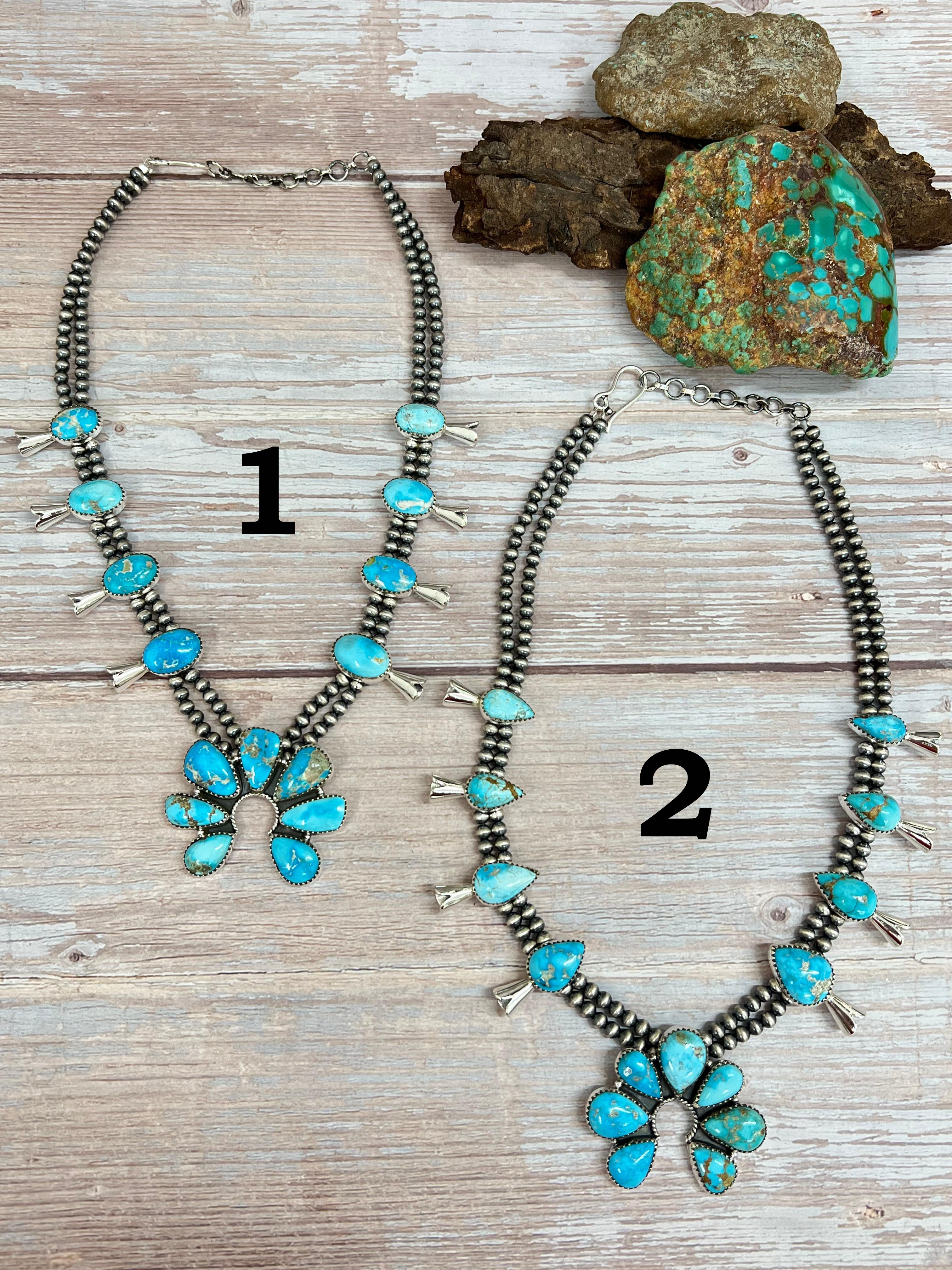 Wholesale Squash Blossom Necklace Beaded Necklace Squash Blossom