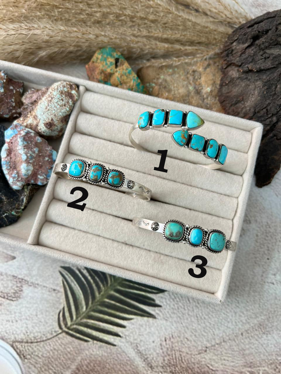 Handmade Sterling Silver Santa Maria Turquoise Bracelet "Signed Nizhoni"