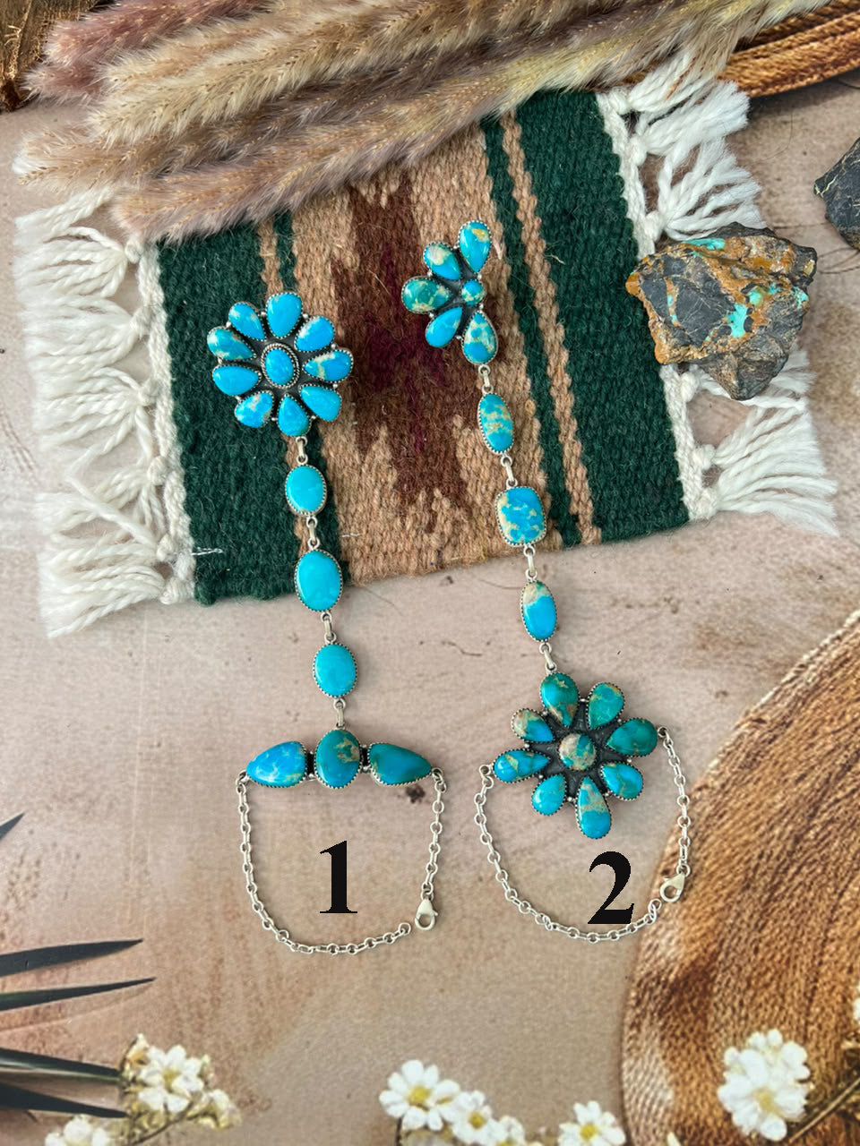 Handmade Sterling Silver Hardy Pit Collection: Hand Harness "Signed Nizhoni"