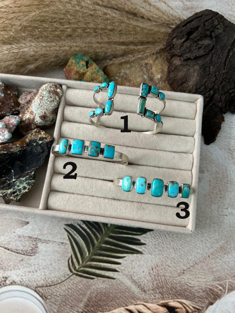 Handmade Sterling Silver Santa Maria Turquoise Bracelet "Signed Nizhoni"