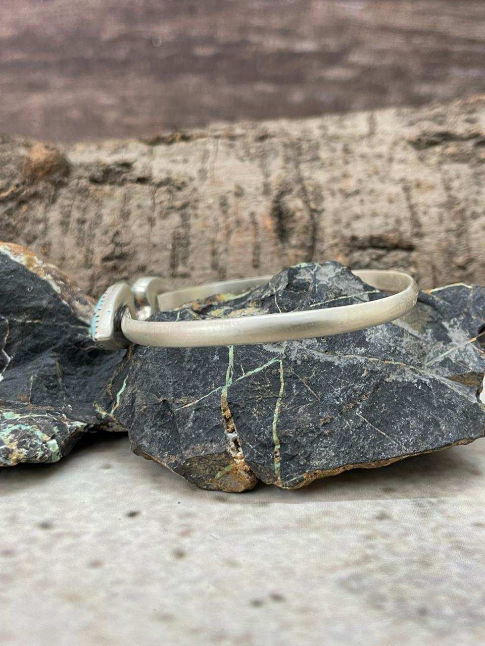 "Heart Collection" Handmade Sterling Silver Cotton Candy Bracelet "Signed Nizhoni"