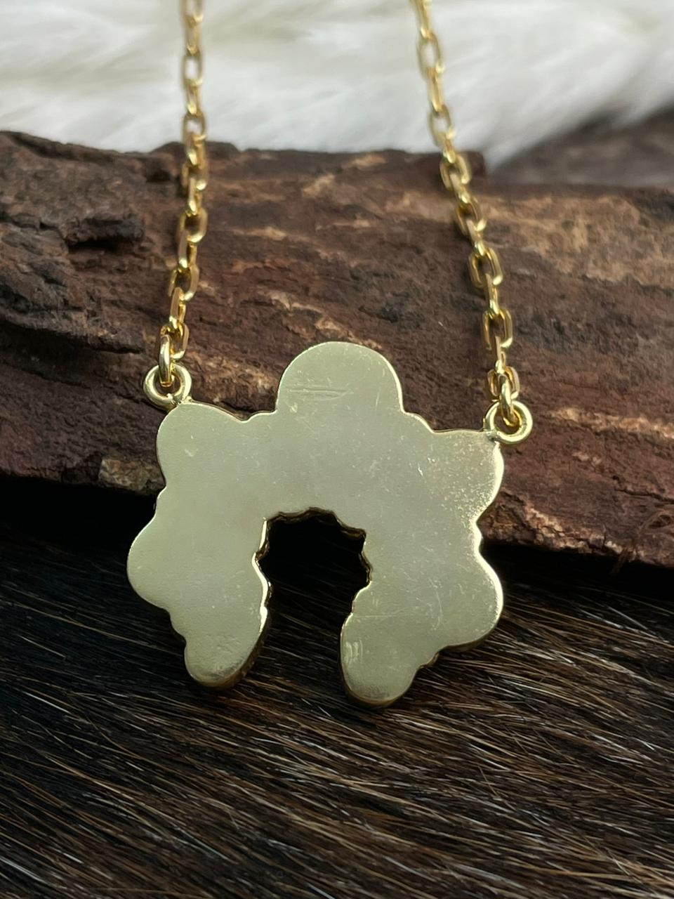 “The Golden Collection” Handmade Natural Golden Hills Turquoise Necklace