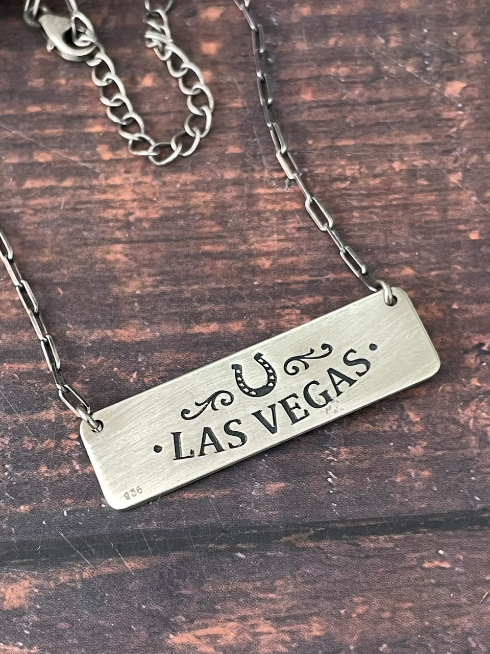 Handmade Sterling Silver Kingman Turquoise NFR Collection: Necklace