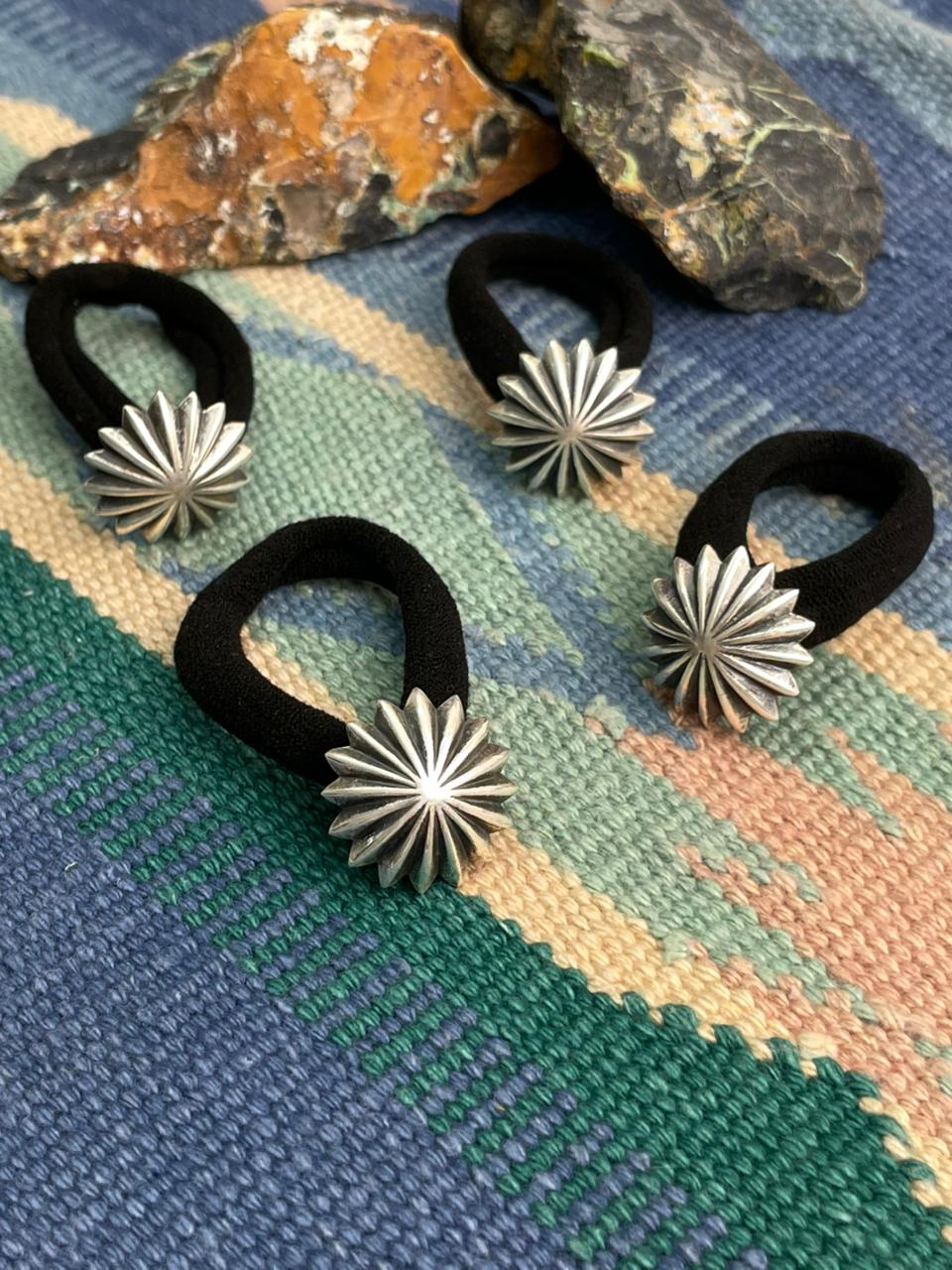 Handmade Sterling Silver Hair Tie